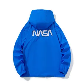 NASA Varsity Jacket Embroidered Coat Men's Jacket Breathable Sun Protection Clothes