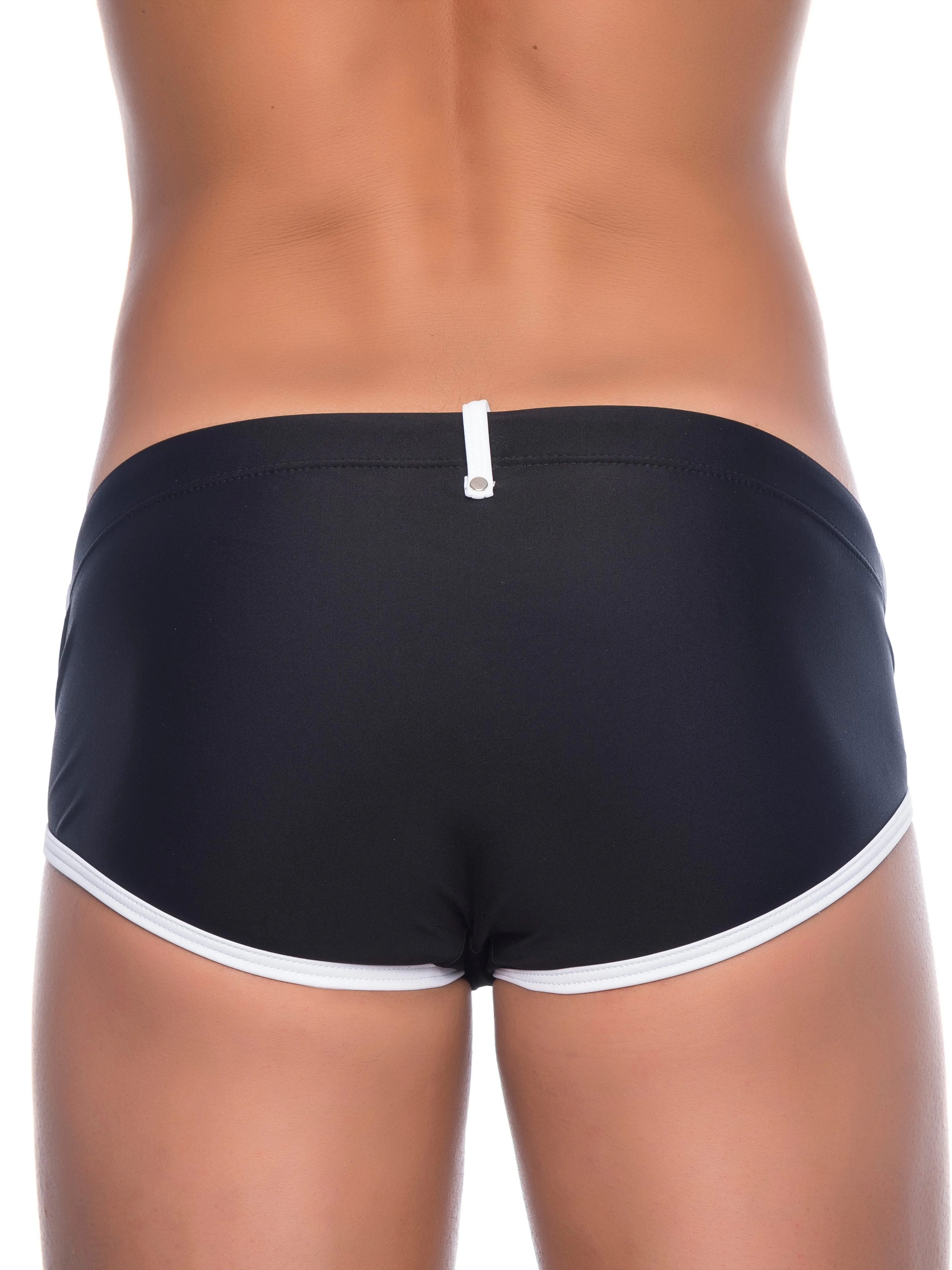NIT Butterfly Padded Pouch Swim Brief Black