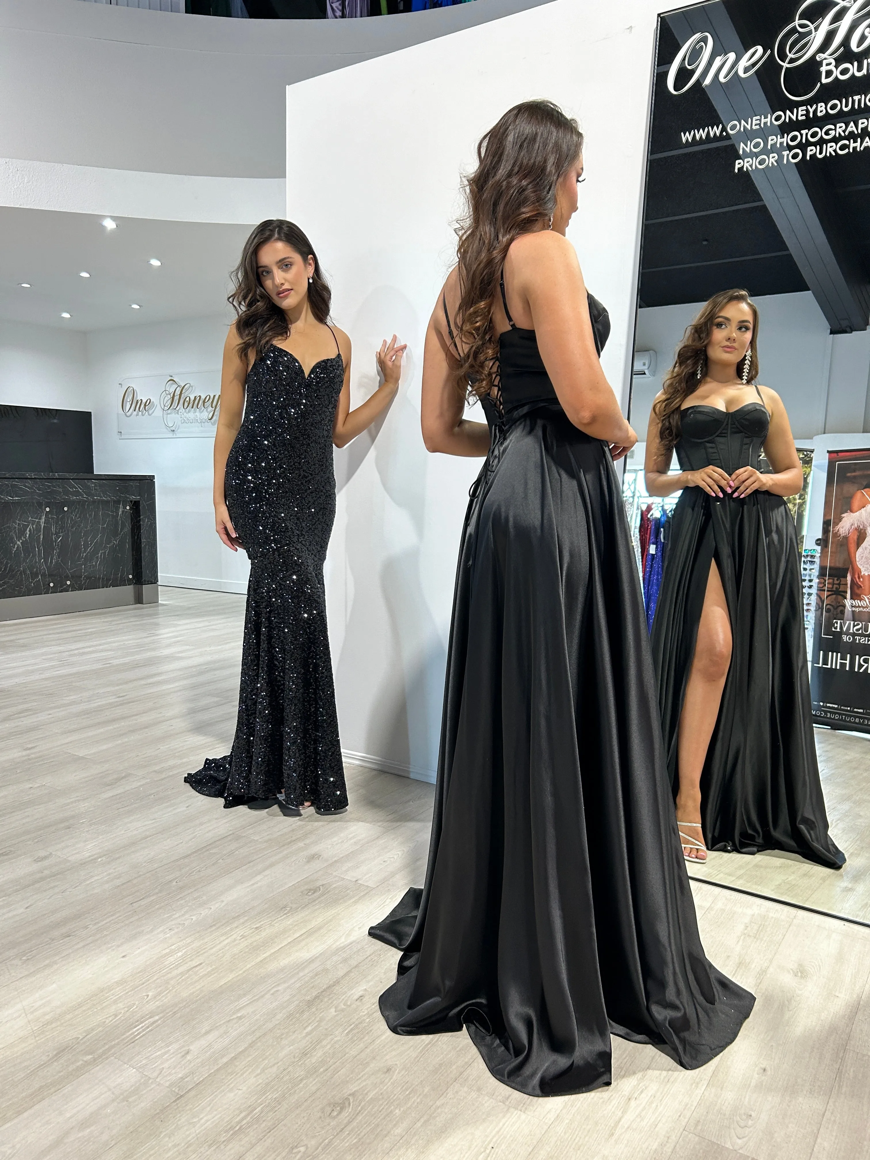 NORMA Sequin Hidden Corset Mermaid Prom & Formal Dress