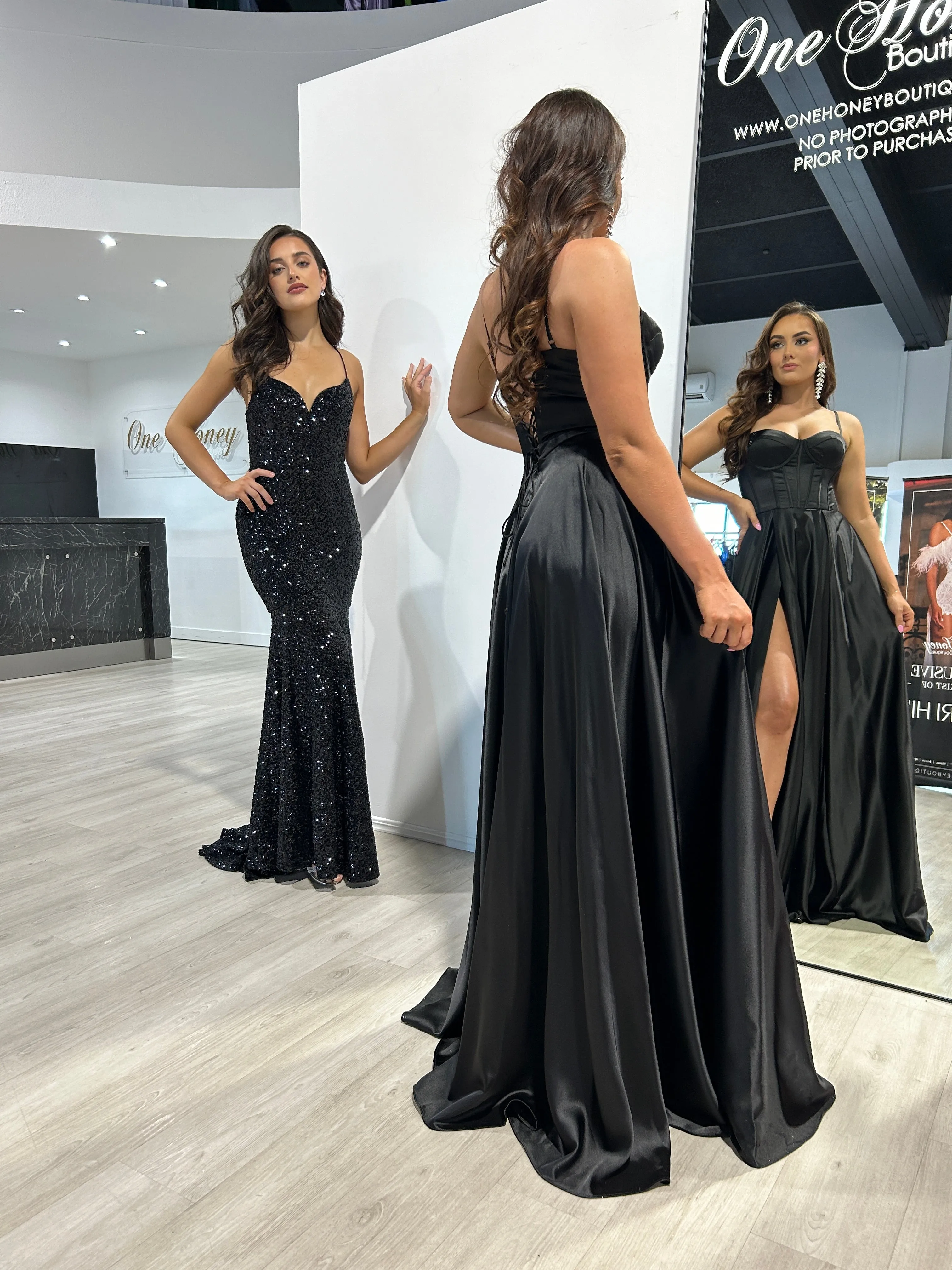 NORMA Sequin Hidden Corset Mermaid Prom & Formal Dress