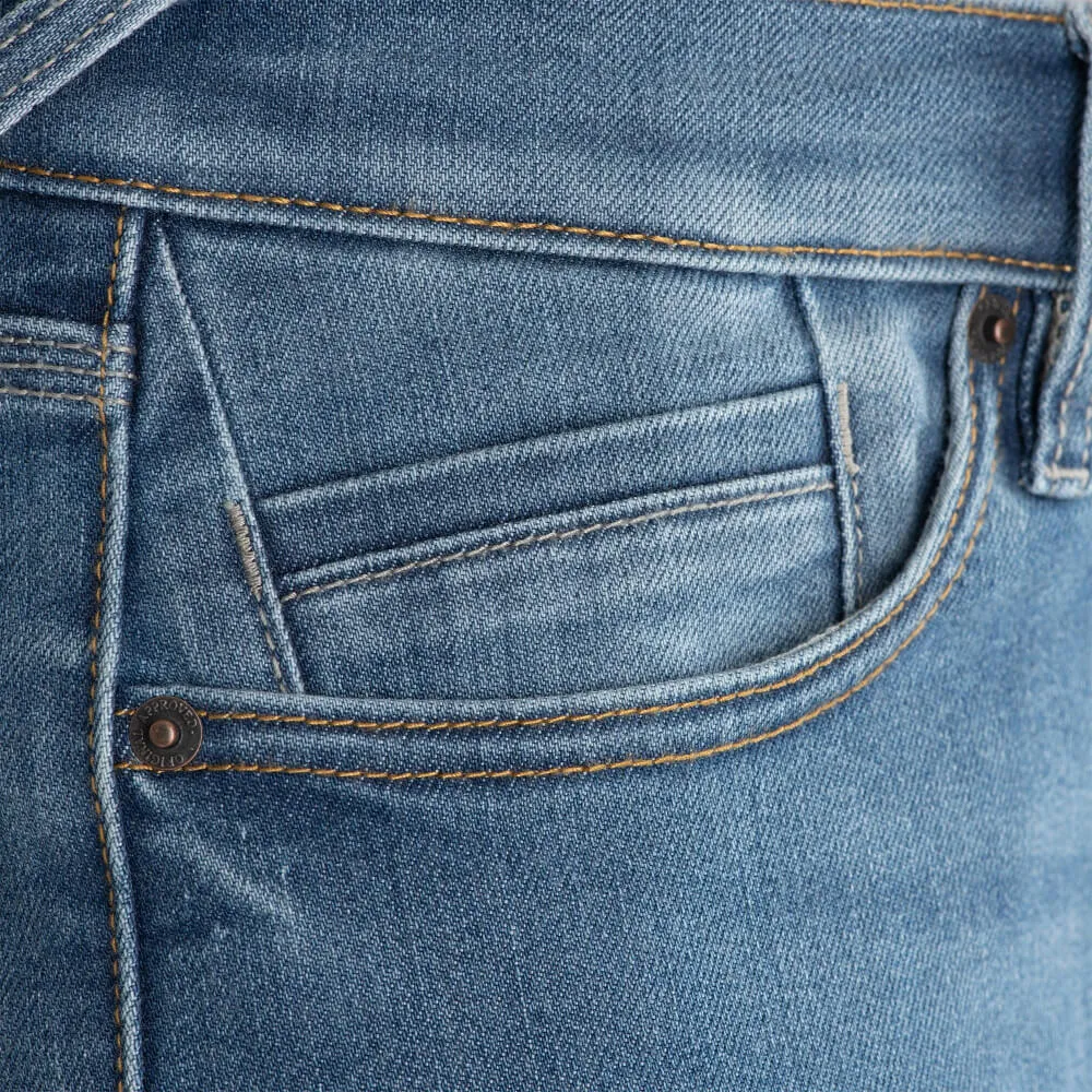 Oxford AA Slim Jeans Regular Mid Blue