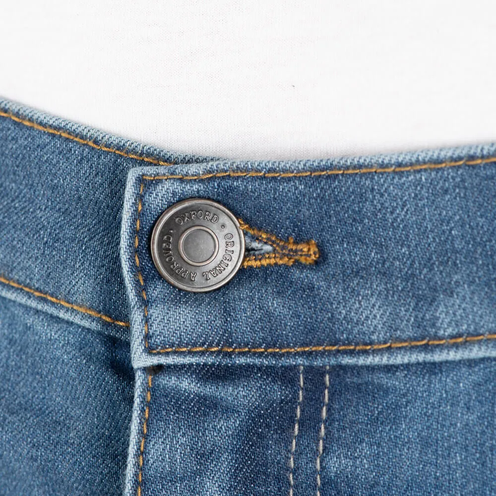 Oxford AA Slim Jeans Regular Mid Blue