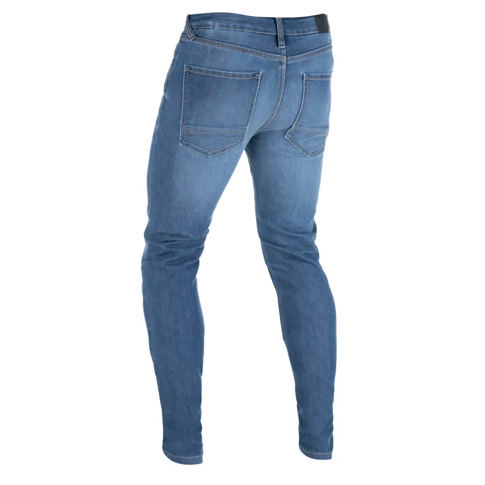 Oxford AA Slim Jeans Regular Mid Blue