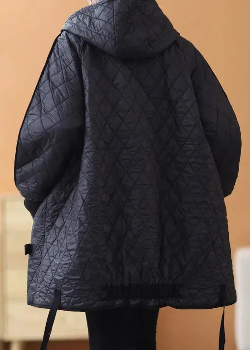 Patchwork Thick Parka Long Sleeve