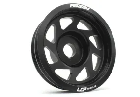 Perrin Lightweight Crank Pulley (Black) - Subaru STI VA