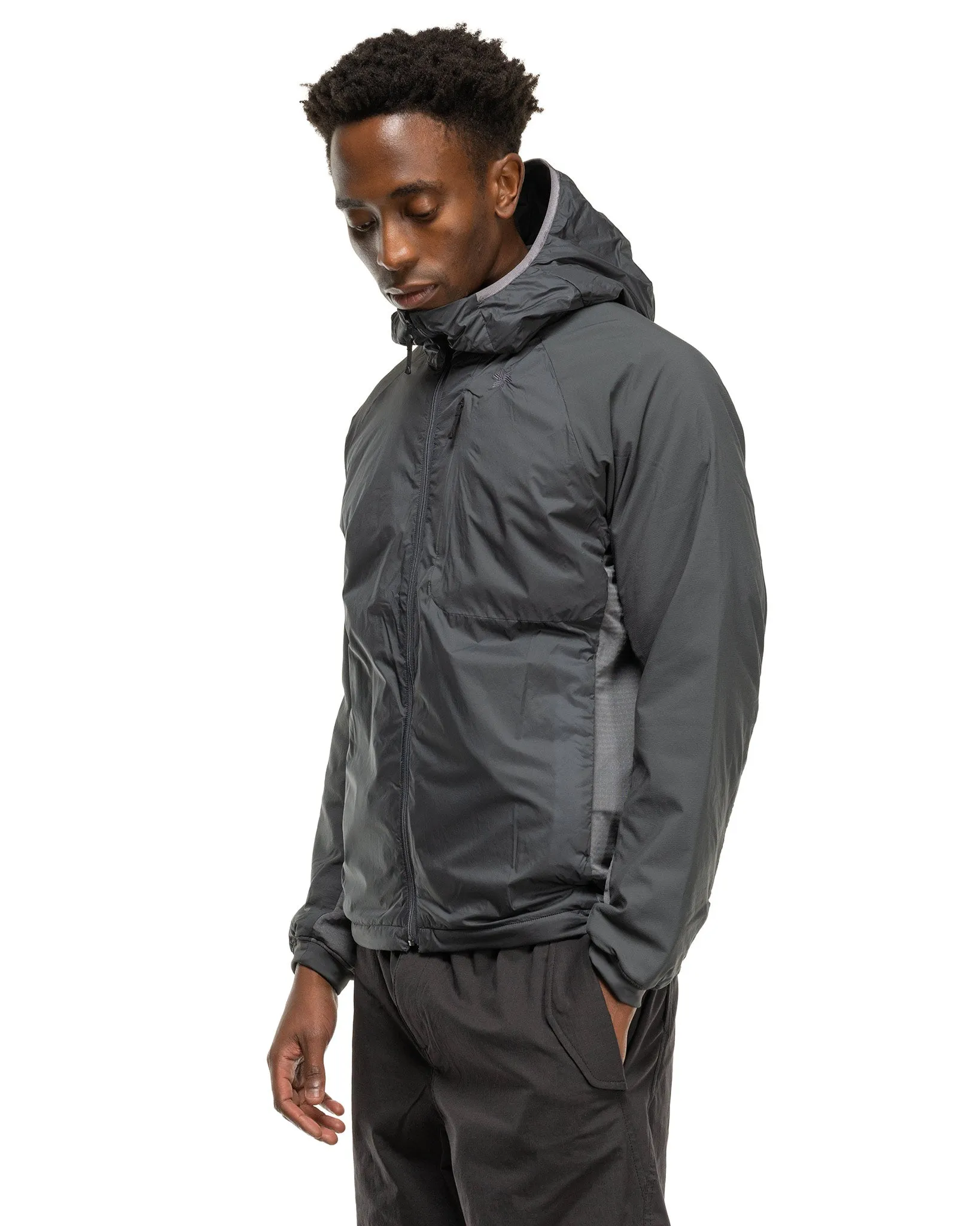 PERTEX QUANTUM Breathable Hoodie Graphite Gray