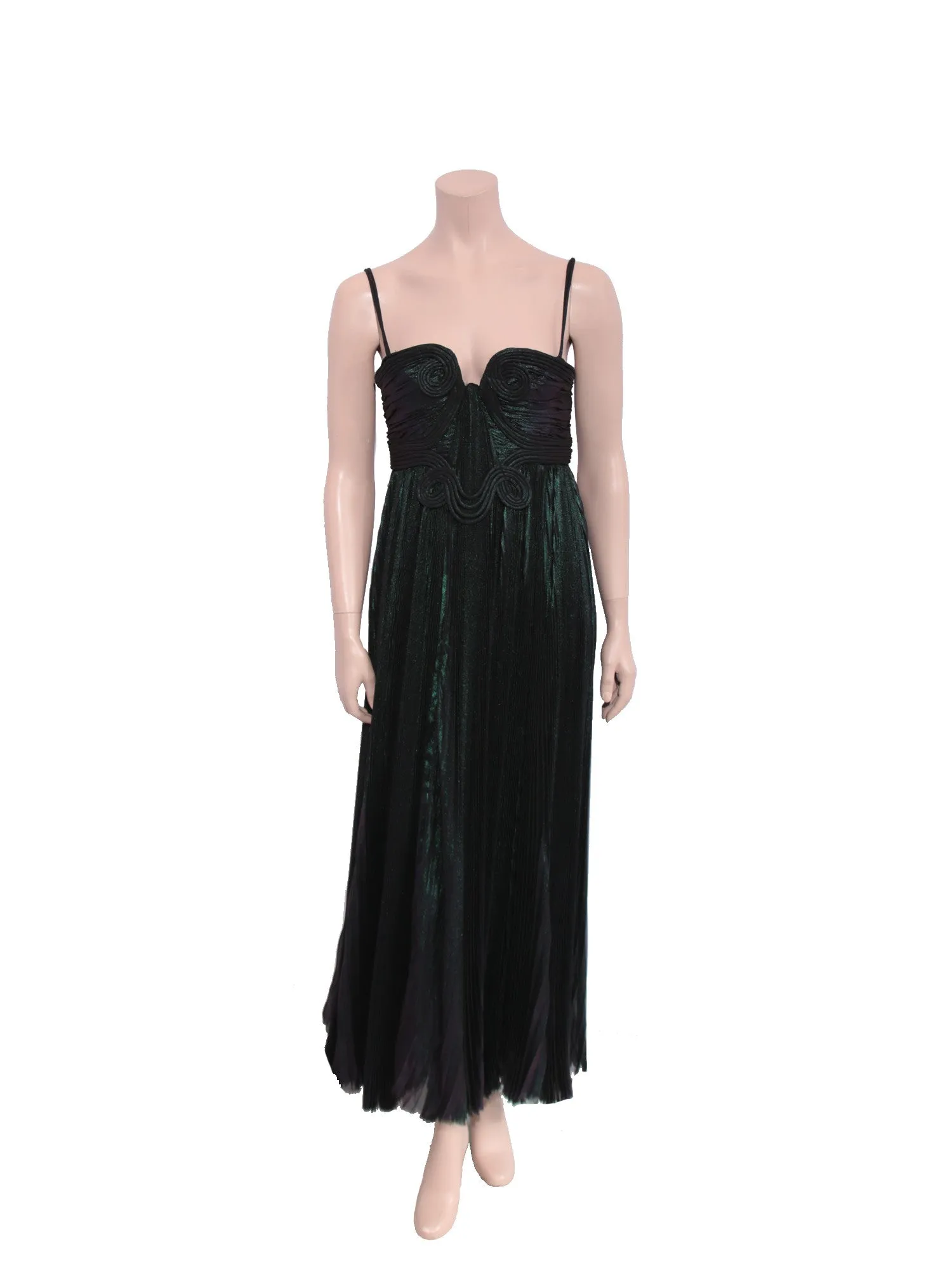 Pleated Gown