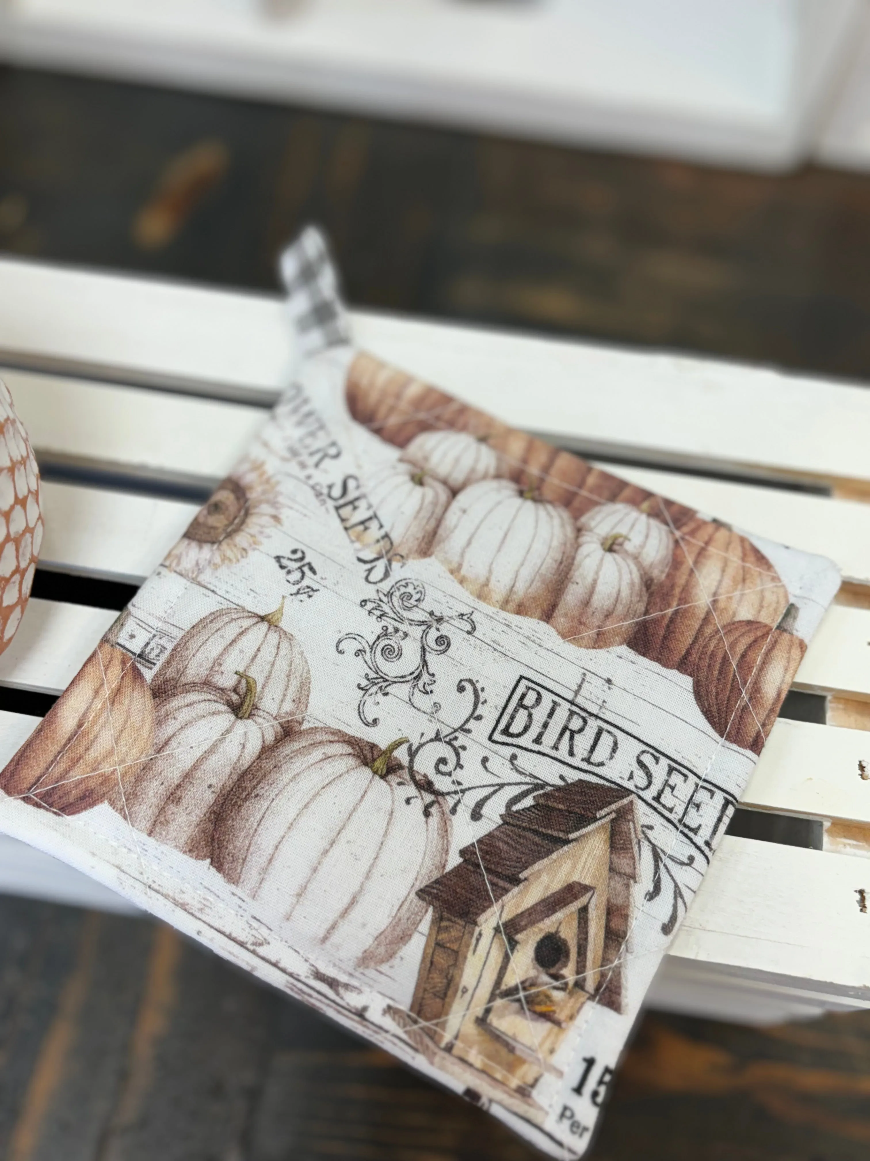 Pumpkin Plaid 5pc Mommy and Me Kitchen Set