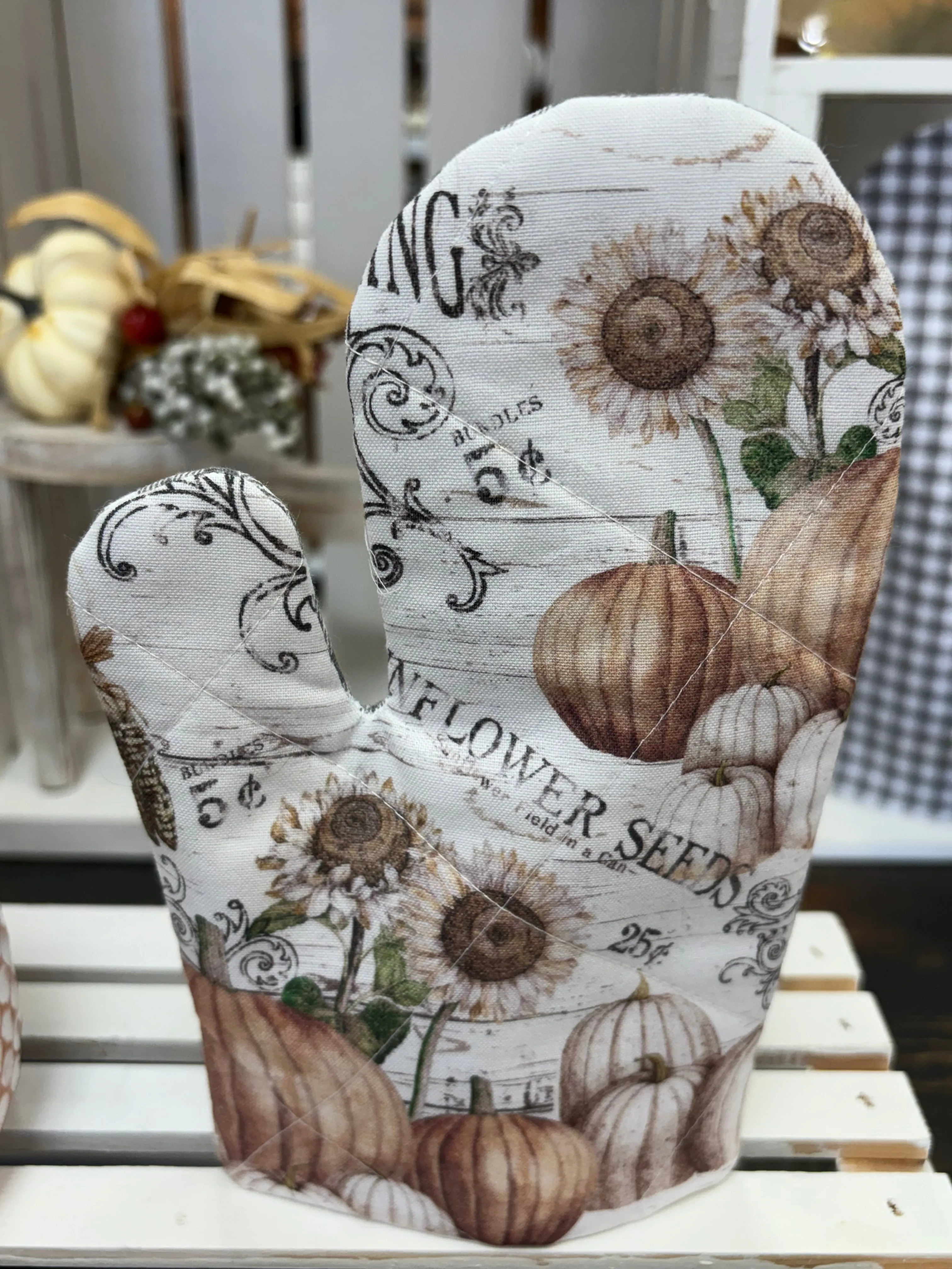 Pumpkin Plaid 5pc Mommy and Me Kitchen Set