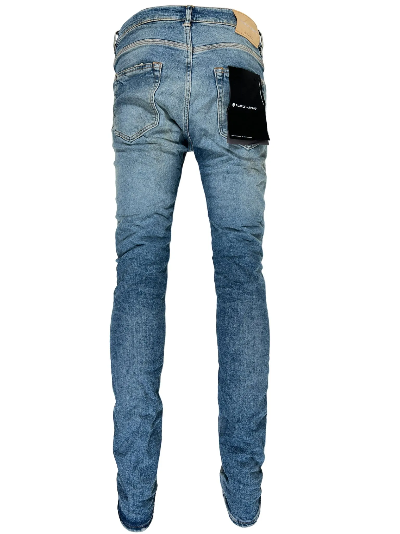 Purple Brand Jeans P001-FLIP Faded Light Indigo Painter