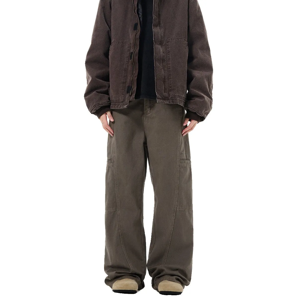 "Matte" Vintage Baggy Workwear Jeans