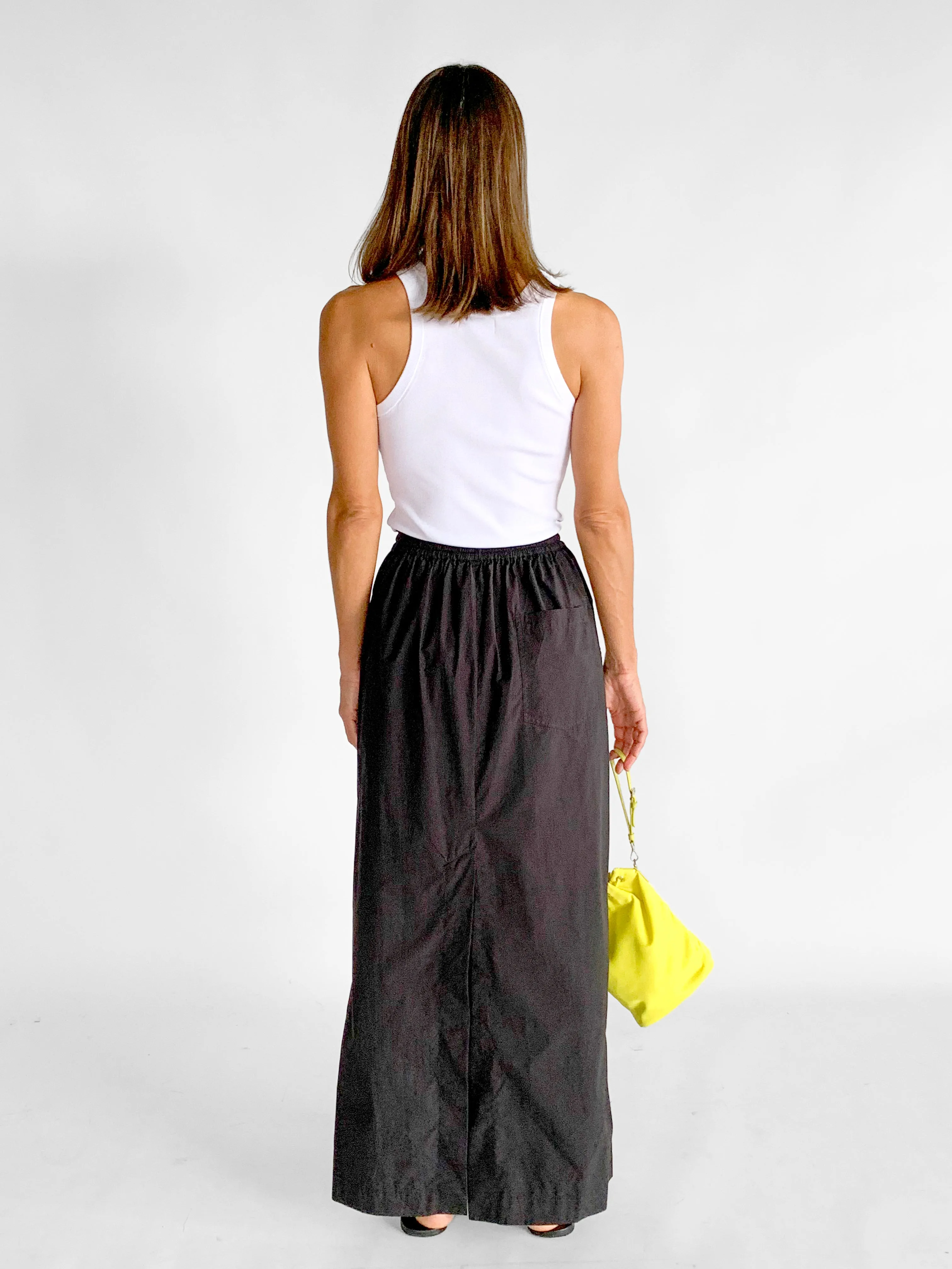 Relaxed Drawcord Skirt