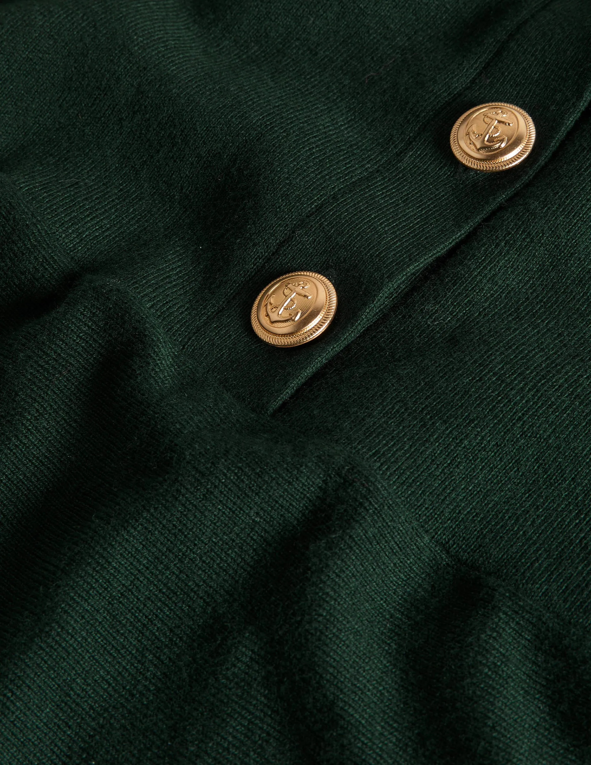 Relaxed Knitted Mini Dress-Cavolo Nero