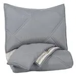 Rhey Tan/Brown/Gray 3-Piece Full Comforter Set