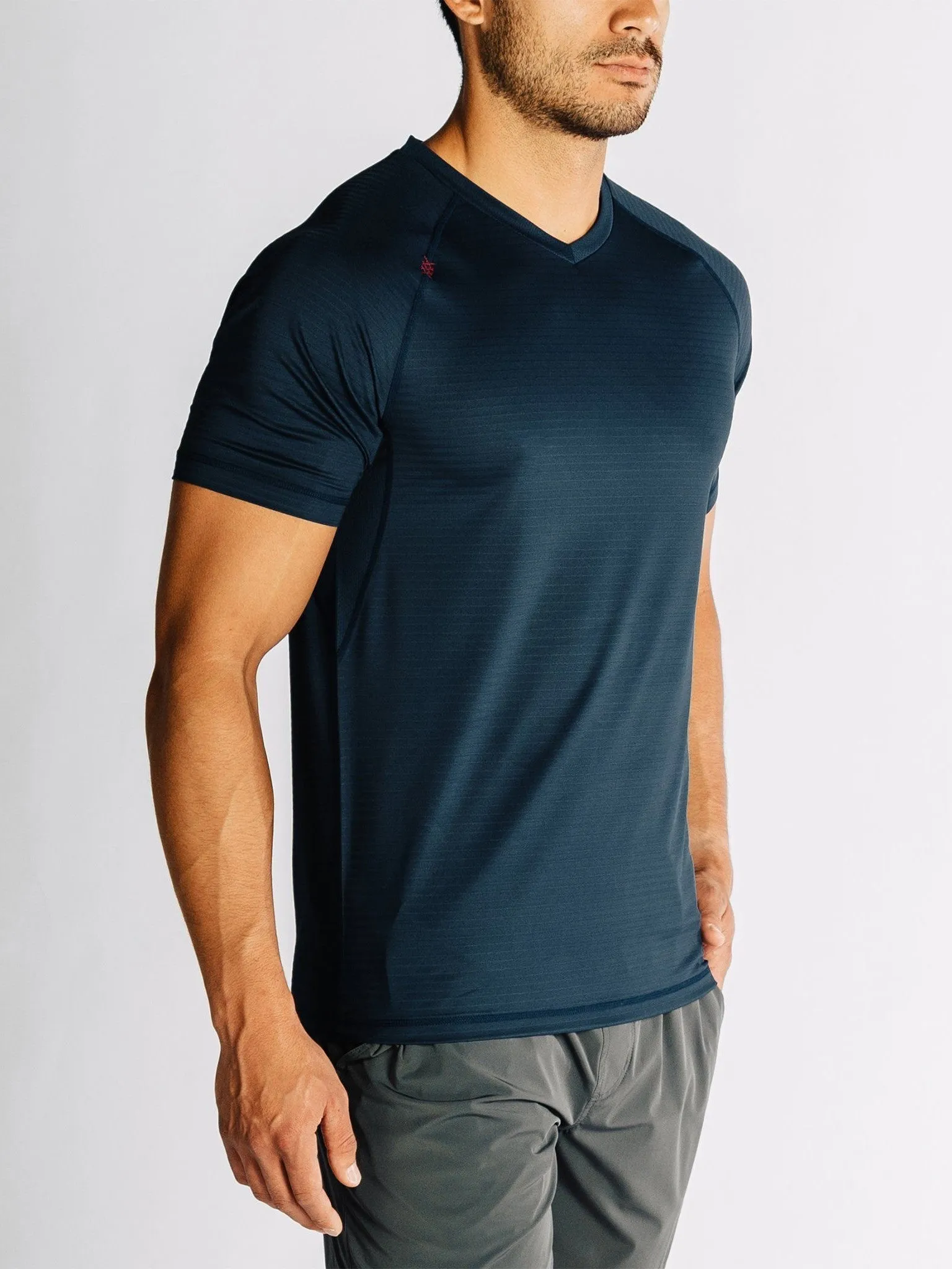 RHONE APPAREL Guru Yoga and Training Shorts Asphalt Grey