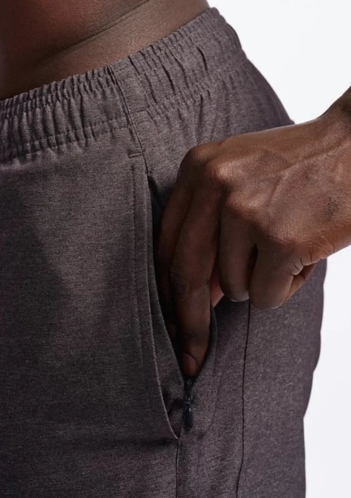 RHONE APPAREL Guru Yoga and Training Shorts Asphalt Grey