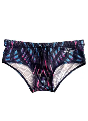 RHUX Sunga Swim Brief Purple and Black