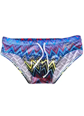 RHUX Swim Brief Zigzag Design