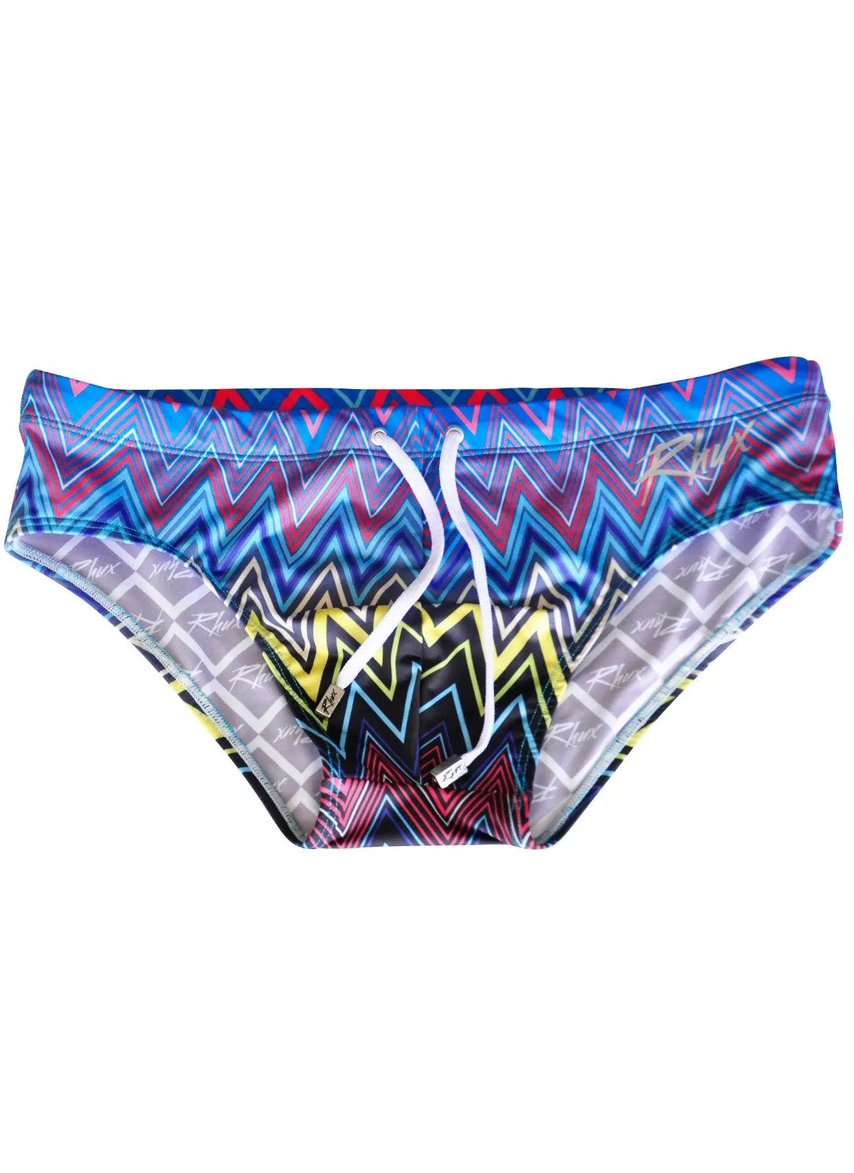 RHUX Swim Brief Zigzag Design
