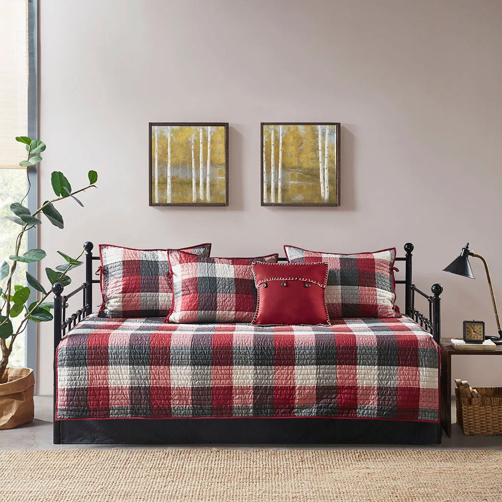 Ridge 6 Piece Reversible Daybed Cover Set
