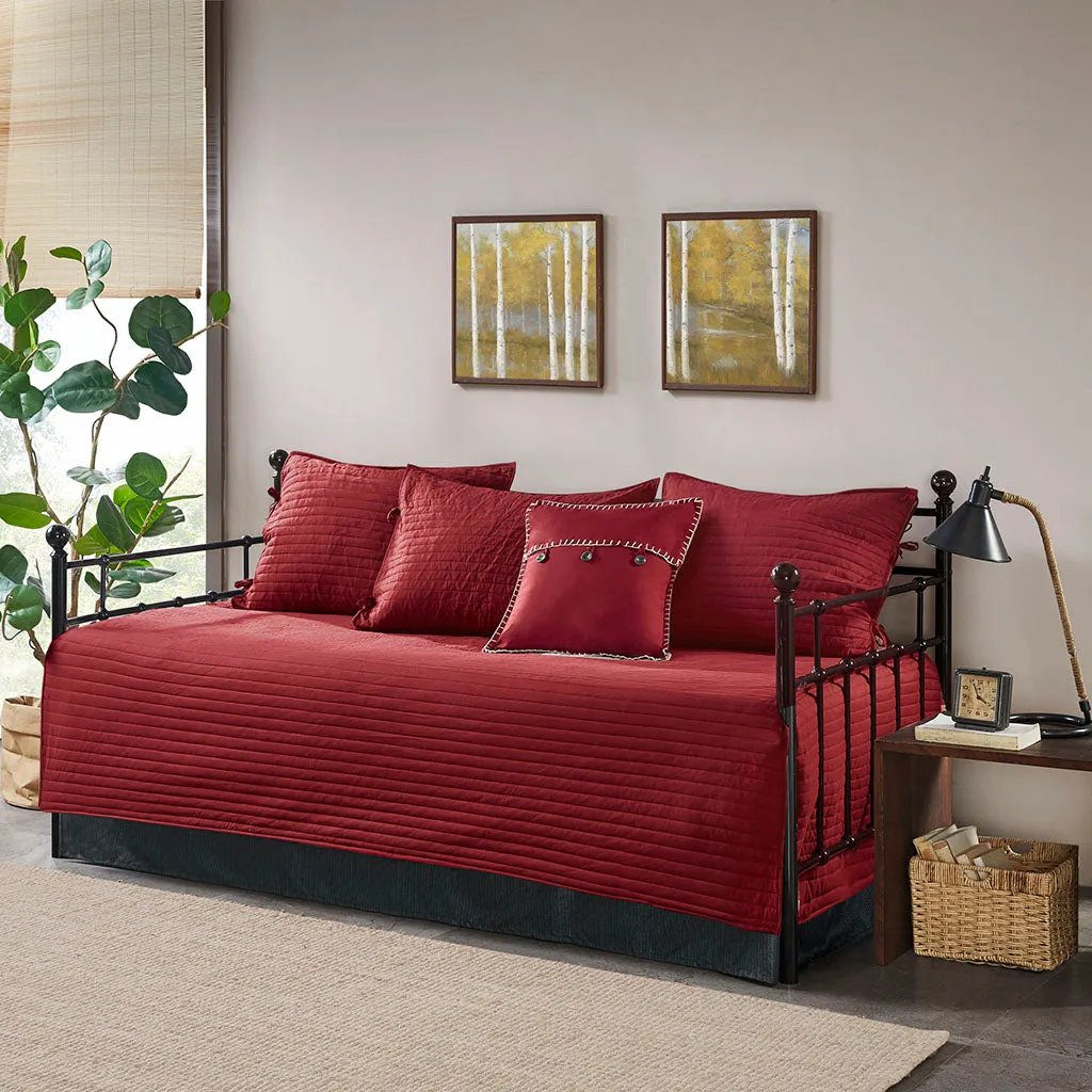 Ridge 6 Piece Reversible Daybed Cover Set
