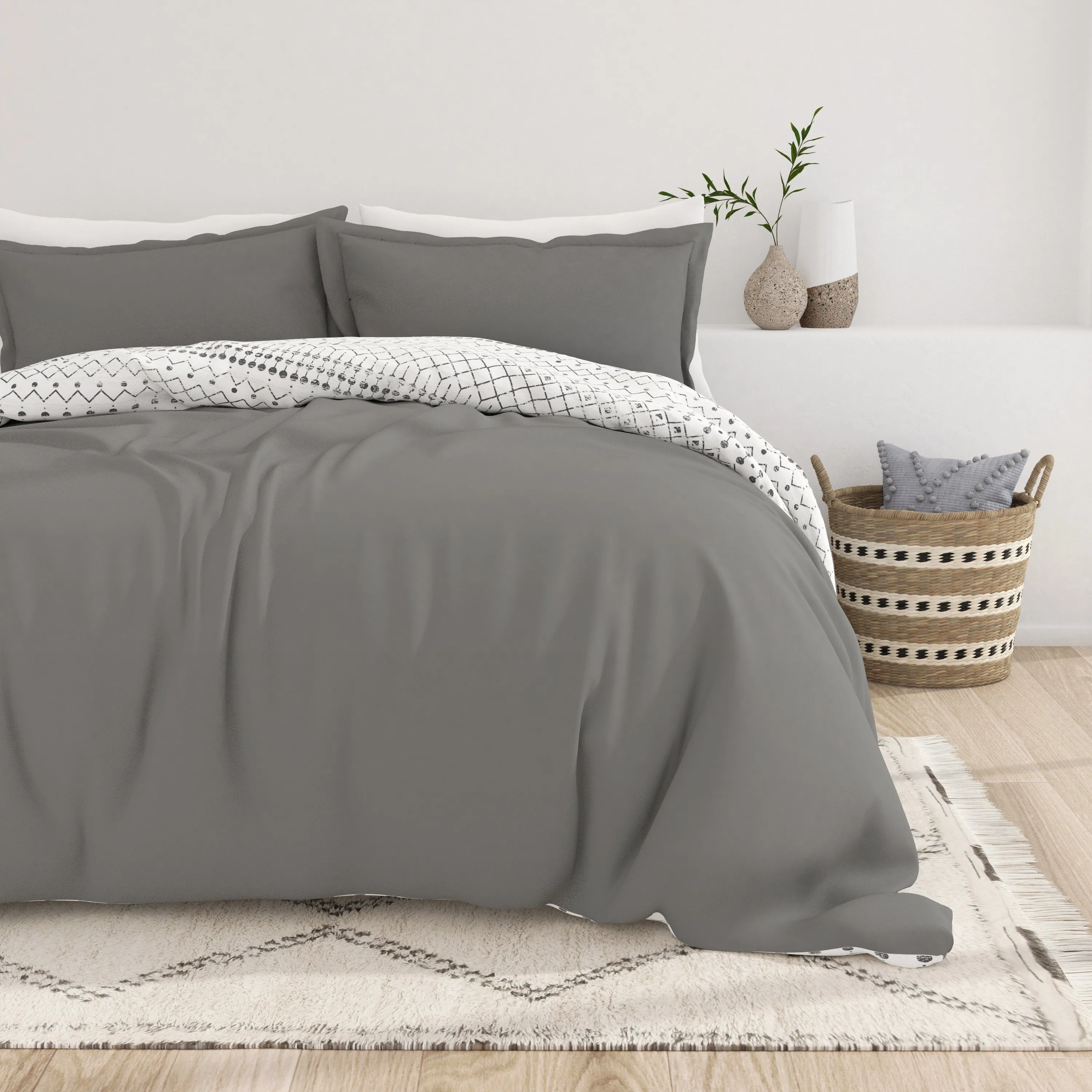 Sale - Pattern 3-Piece Duvet Cover Set