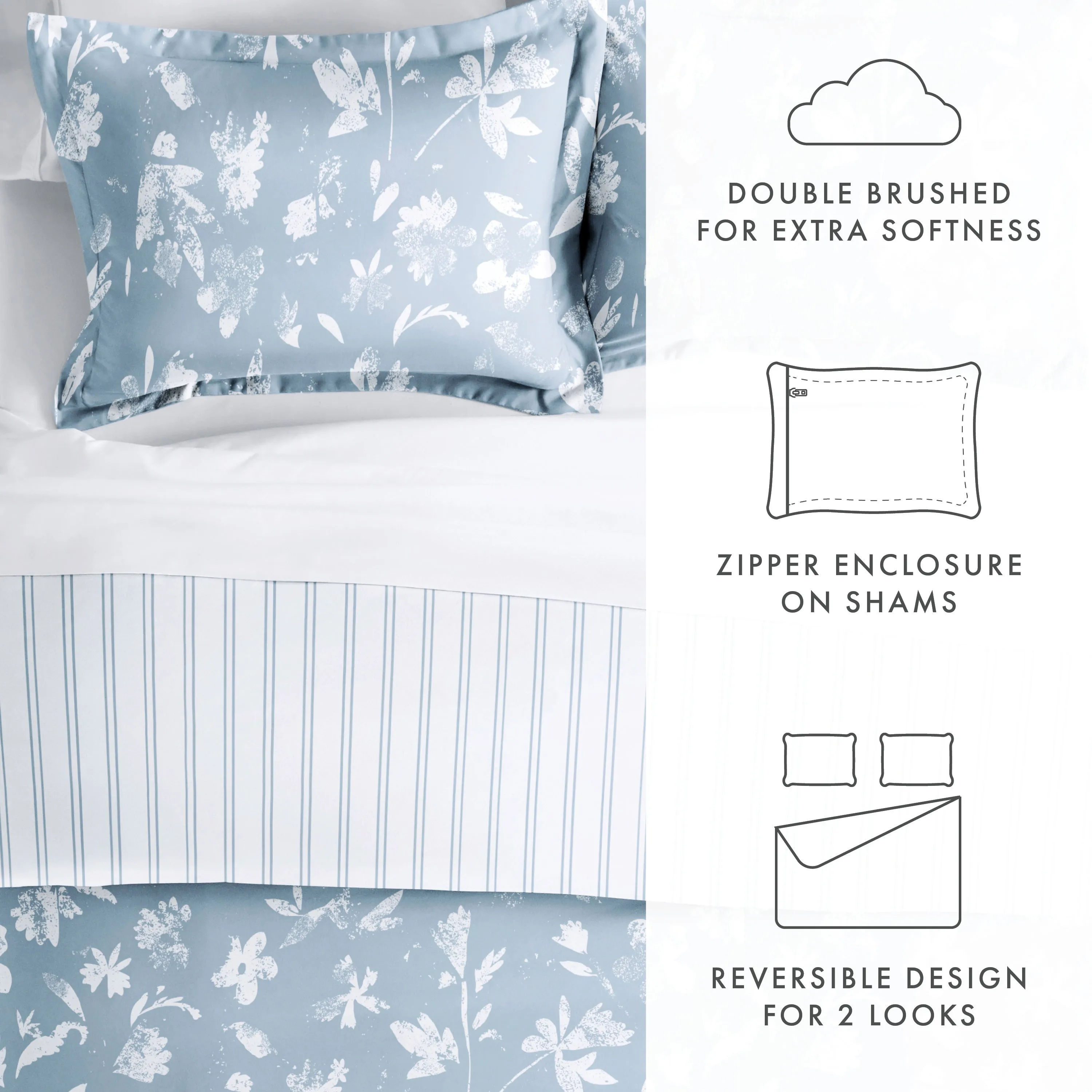 Sale - Pattern 3-Piece Duvet Cover Set