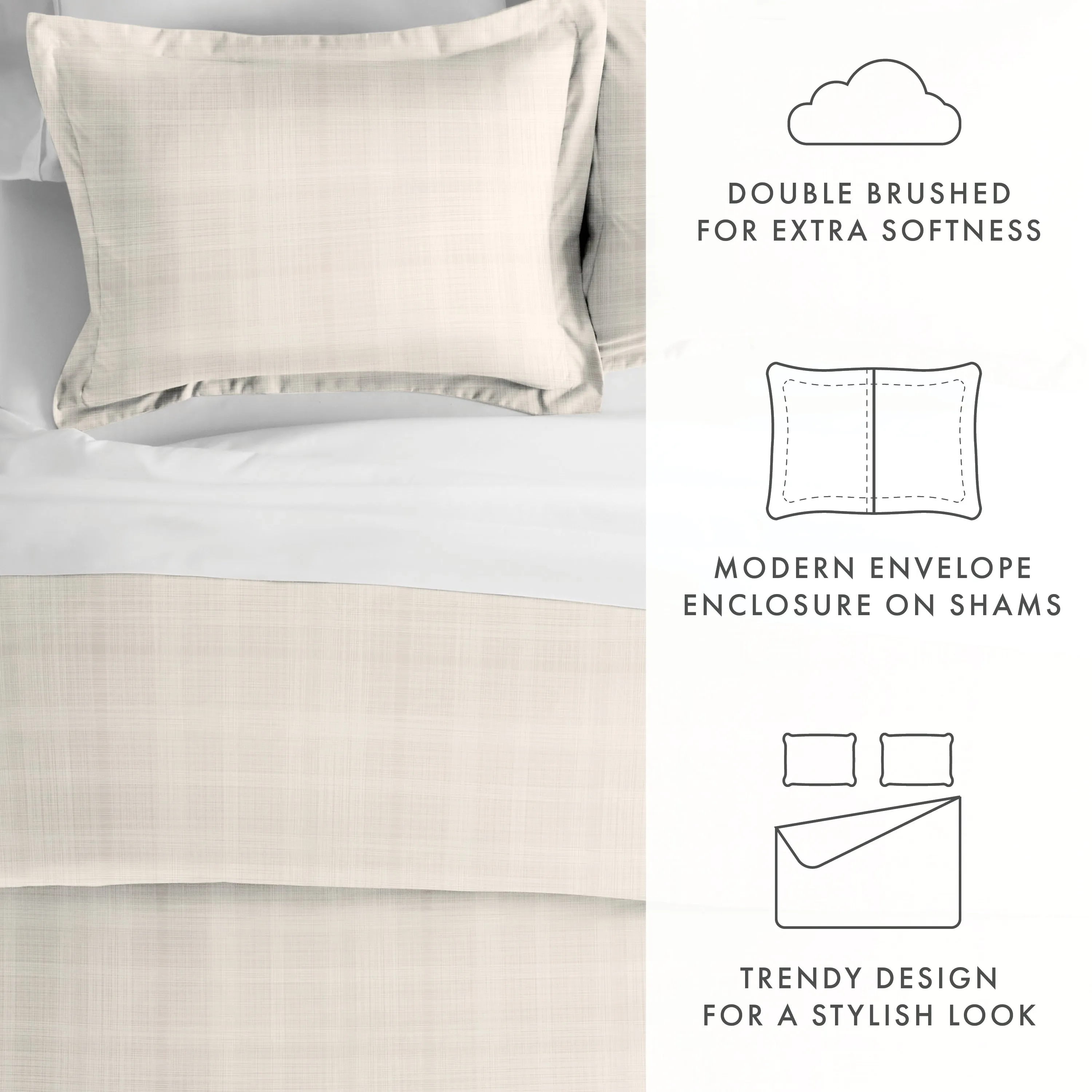 Sale - Pattern 3-Piece Duvet Cover Set