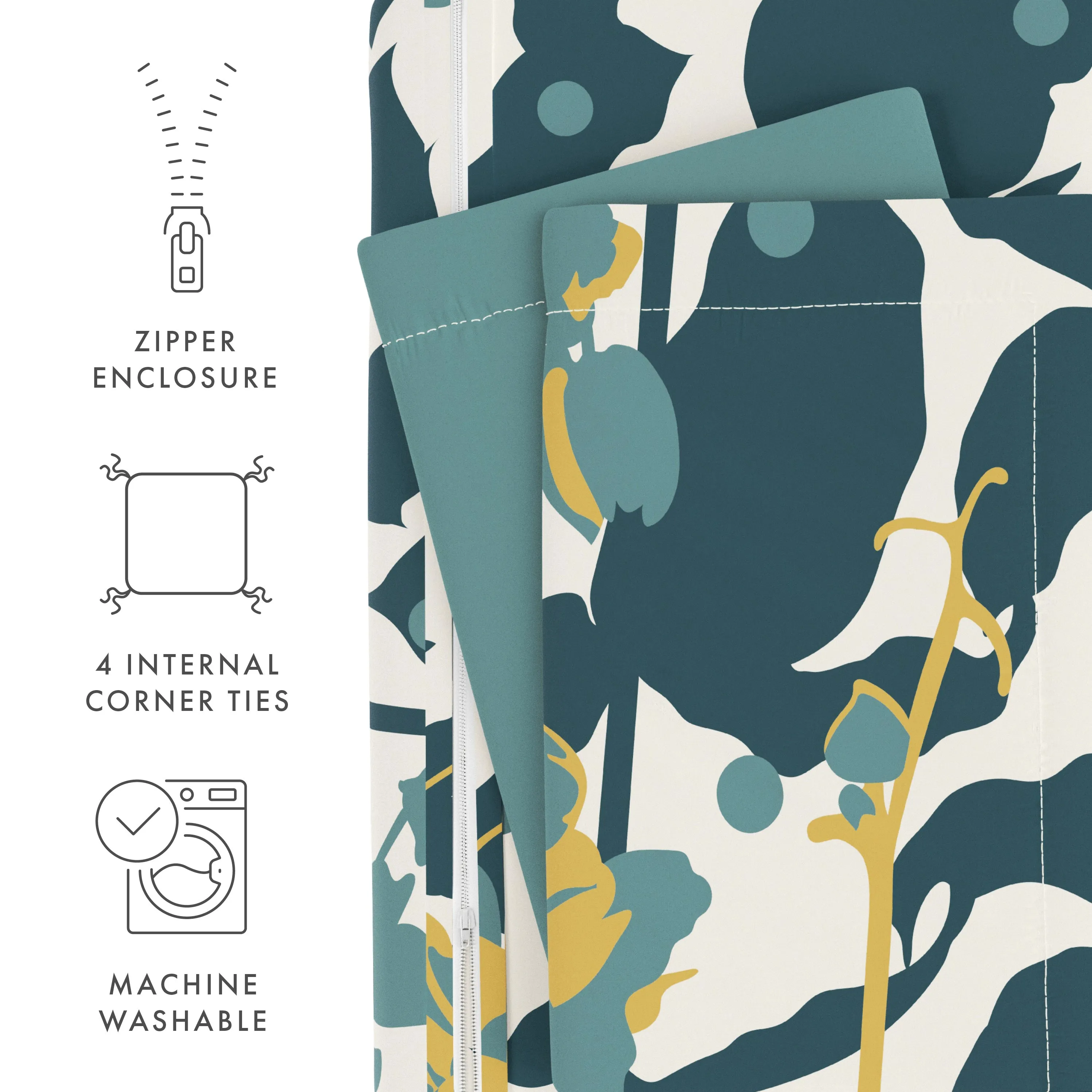 Sale - Pattern 3-Piece Duvet Cover Set