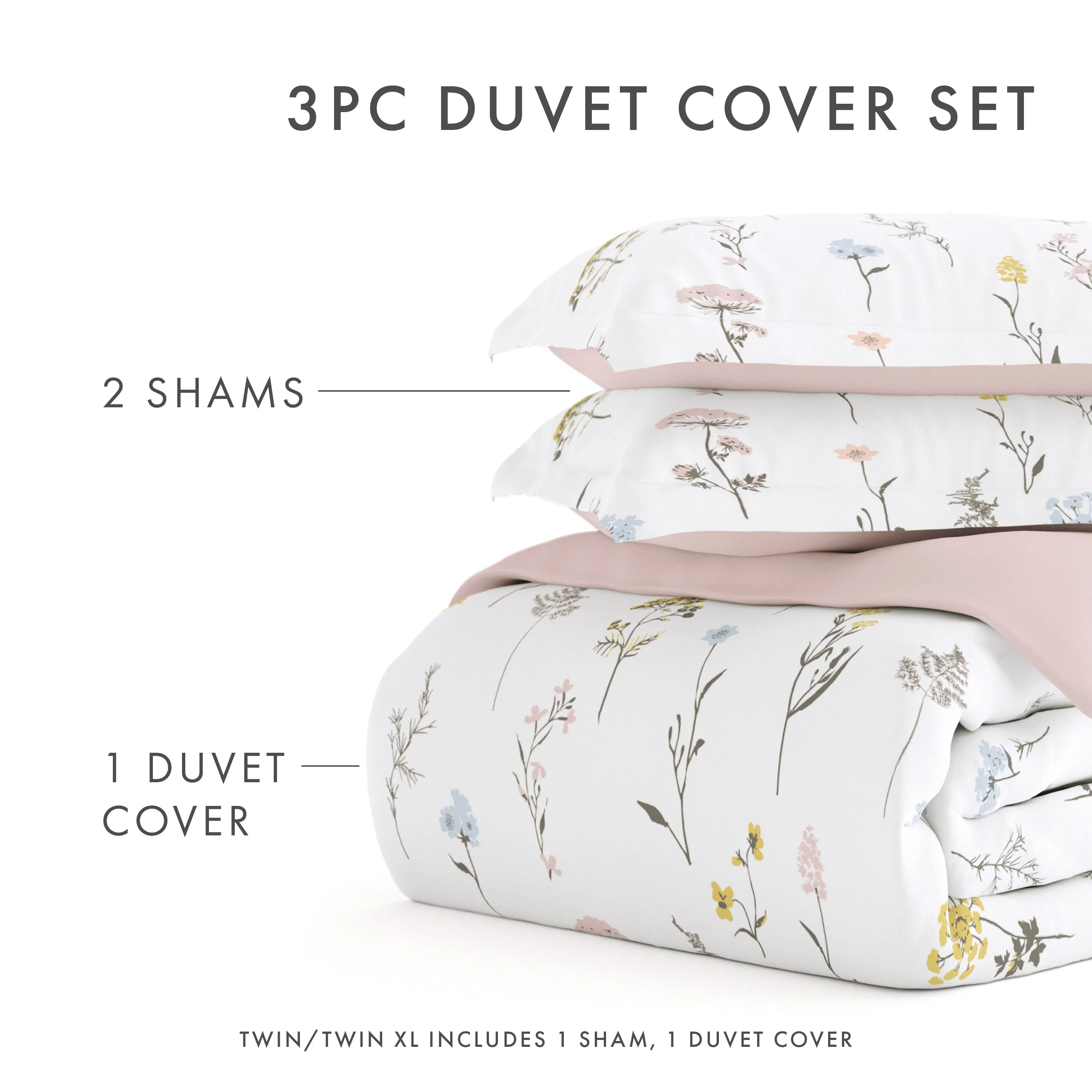Sale - Pattern 3-Piece Duvet Cover Set