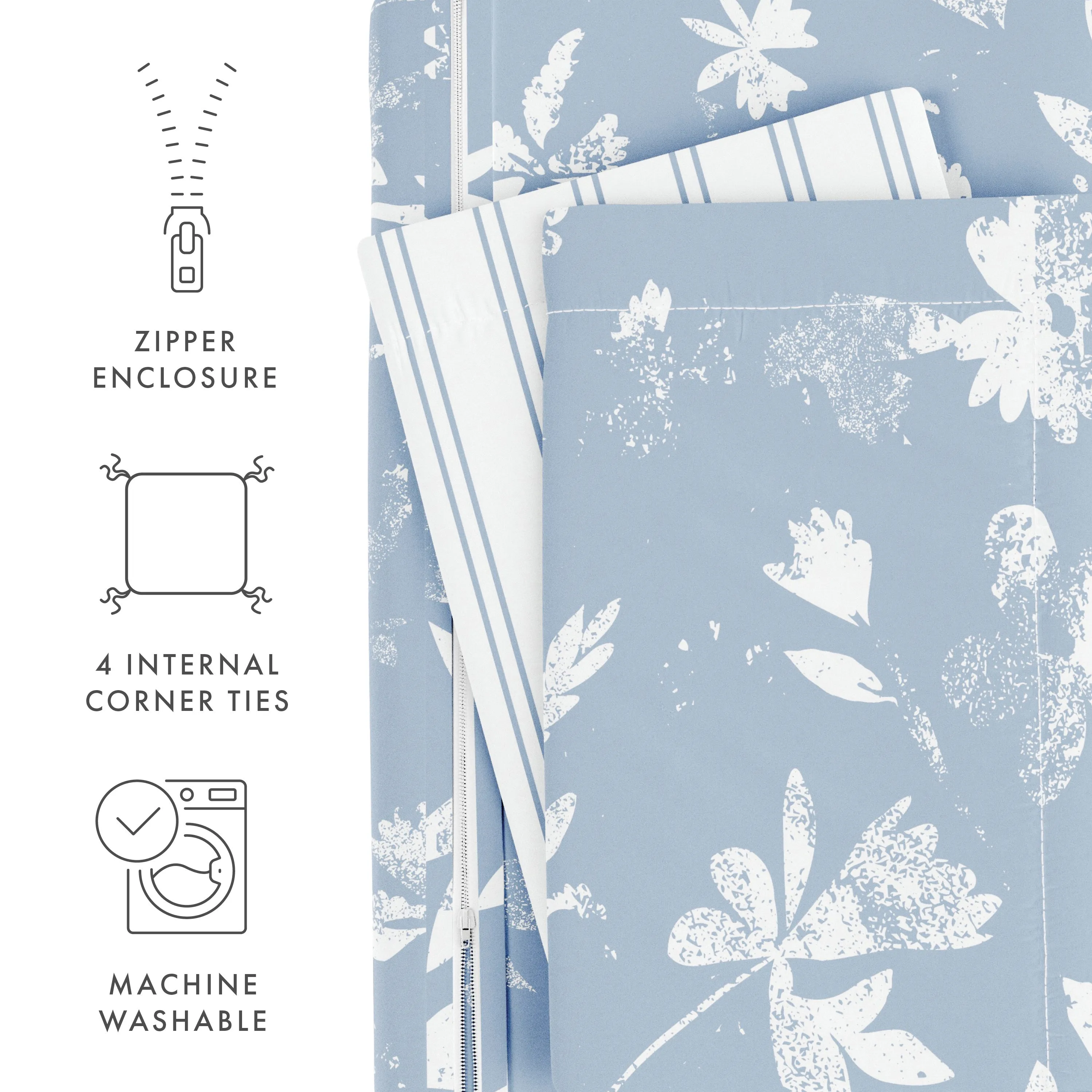 Sale - Pattern 3-Piece Duvet Cover Set
