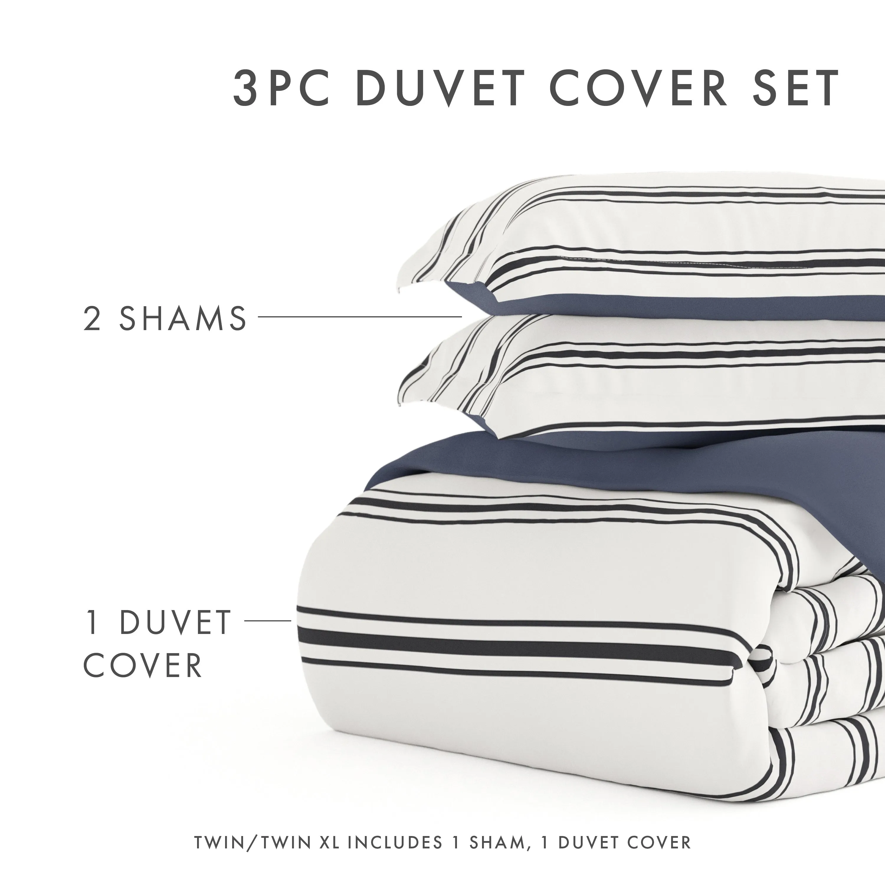 Sale - Pattern 3-Piece Duvet Cover Set
