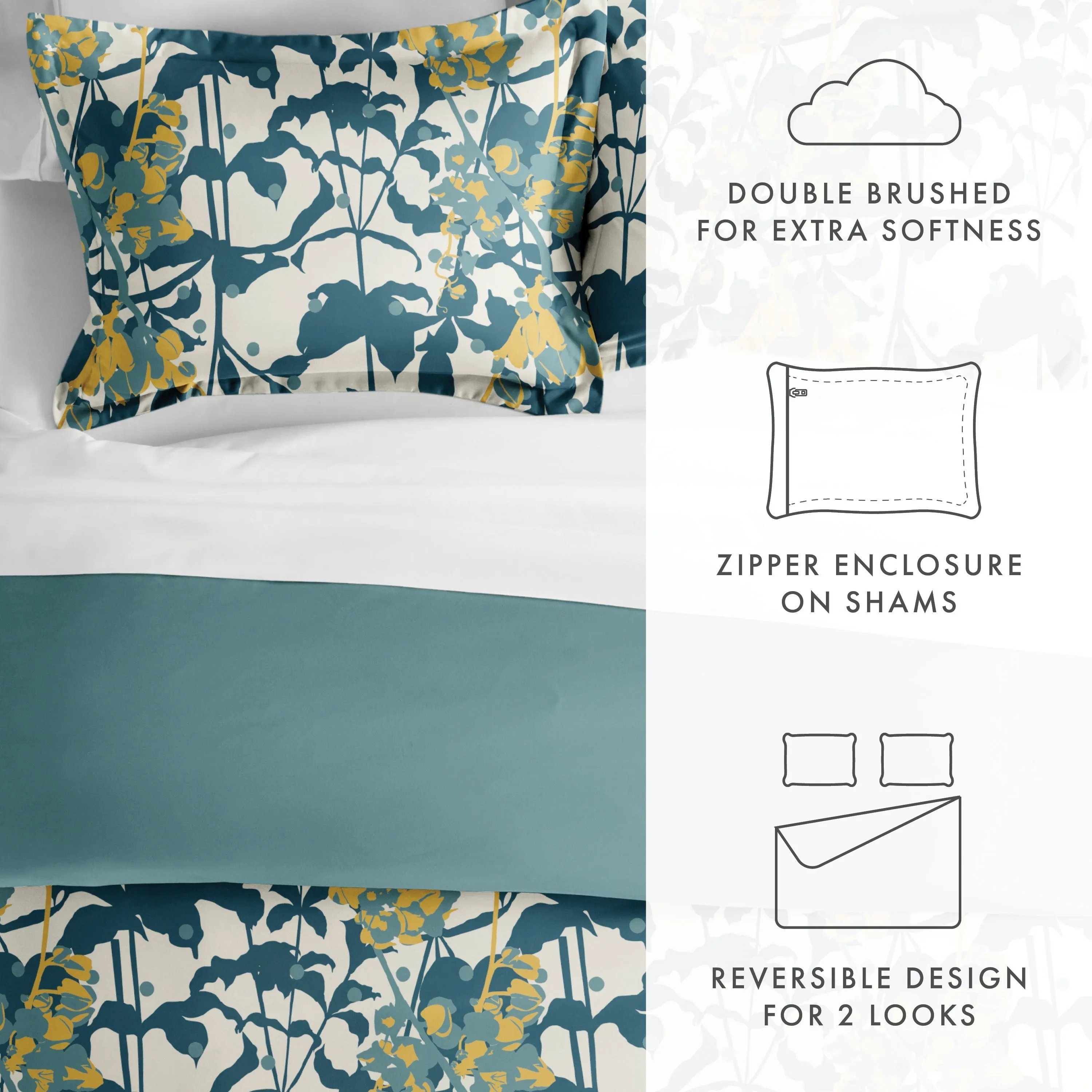 Sale - Pattern 3-Piece Duvet Cover Set
