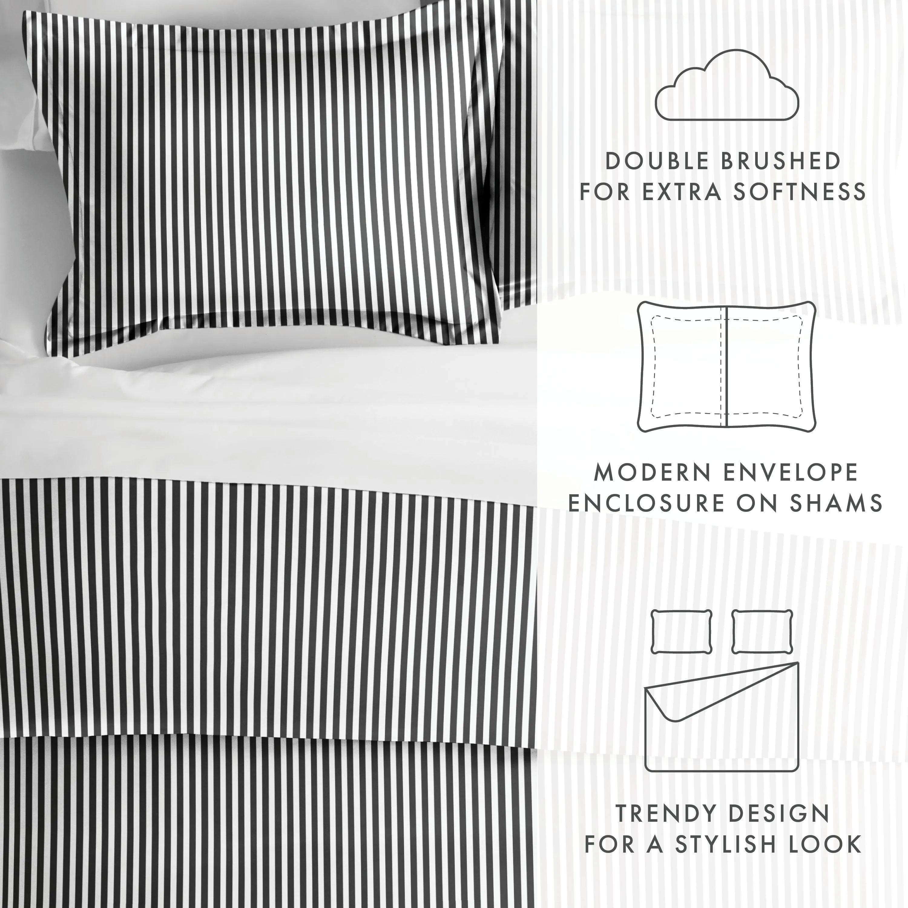 Sale - Pattern 3-Piece Duvet Cover Set