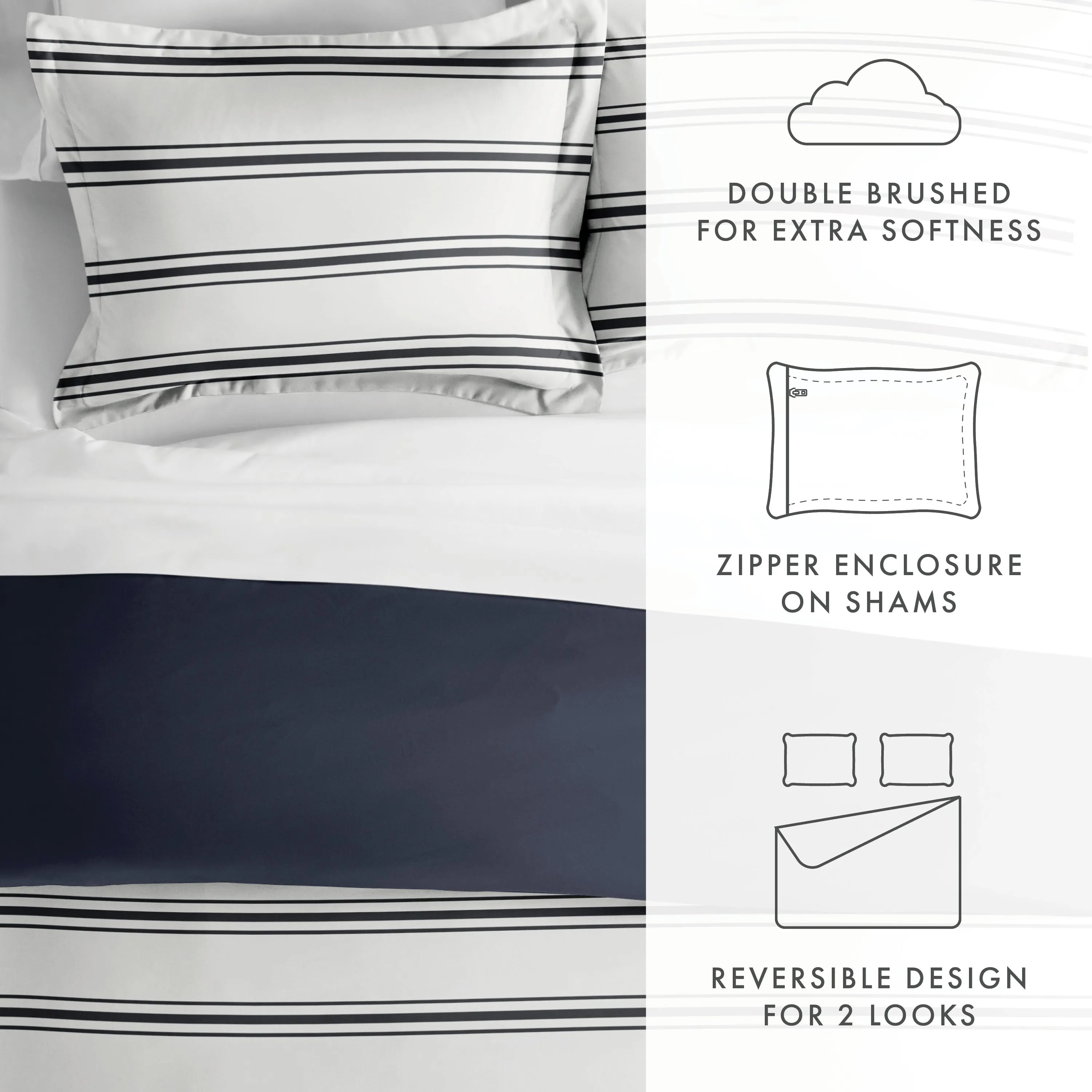Sale - Pattern 3-Piece Duvet Cover Set