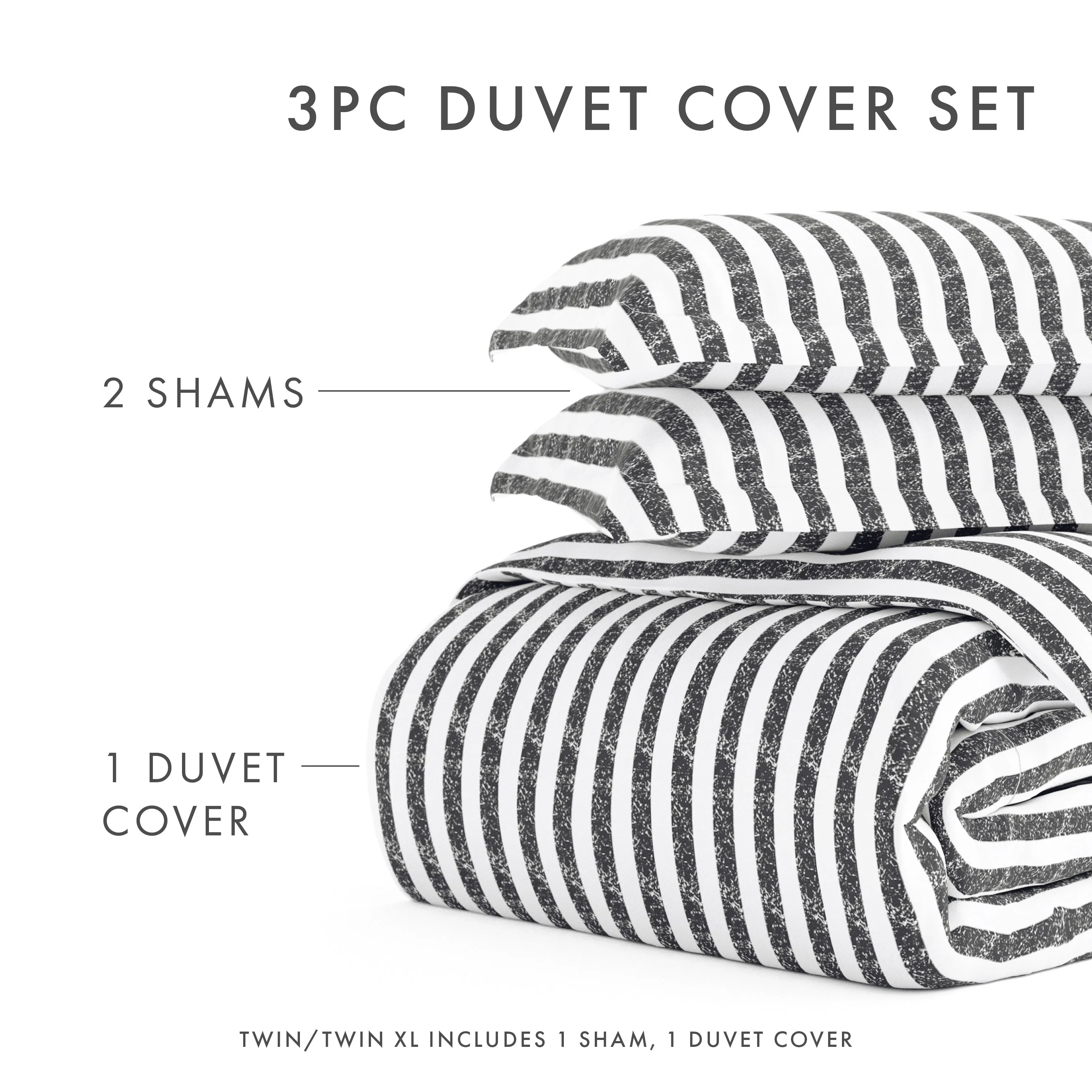 Sale - Pattern 3-Piece Duvet Cover Set