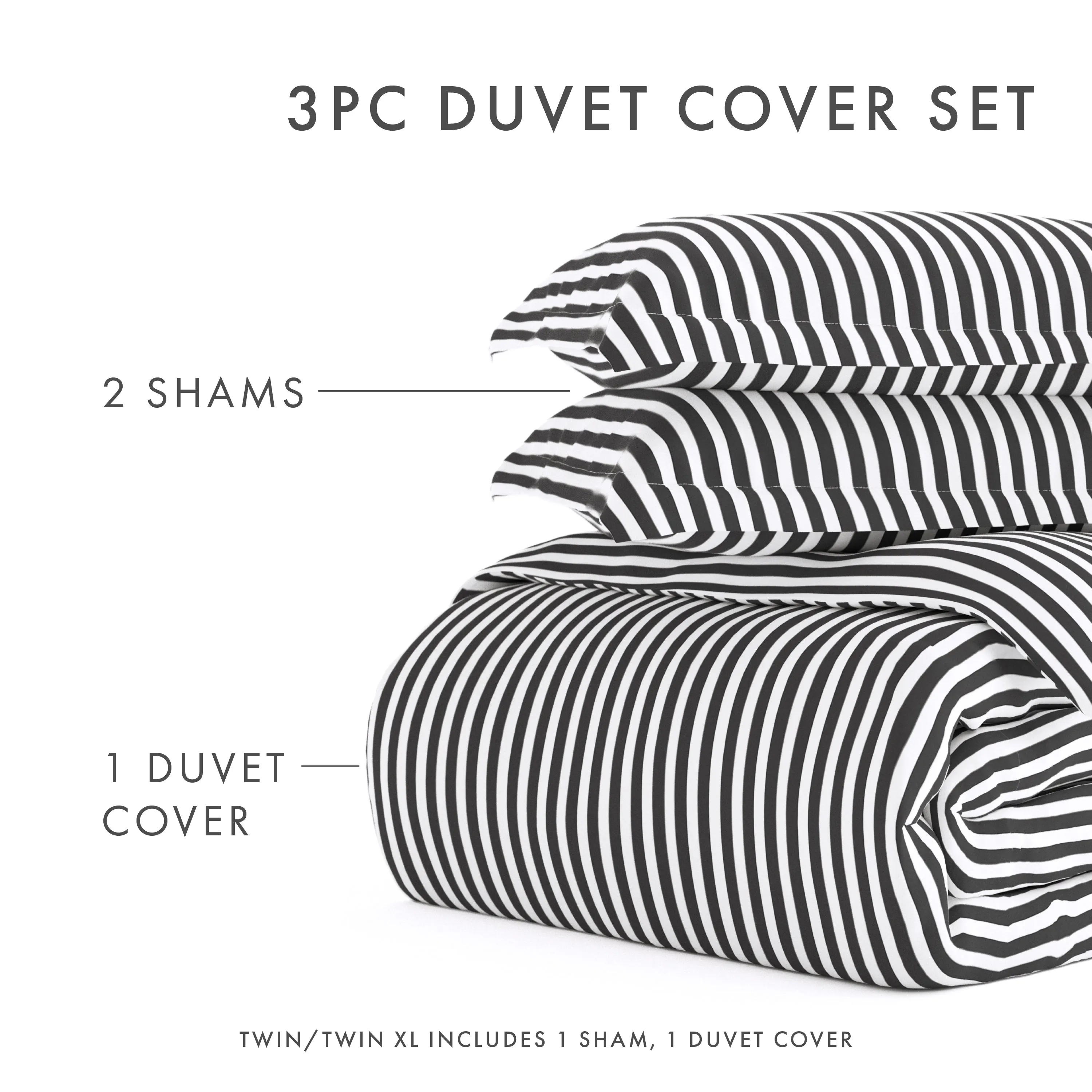Sale - Pattern 3-Piece Duvet Cover Set