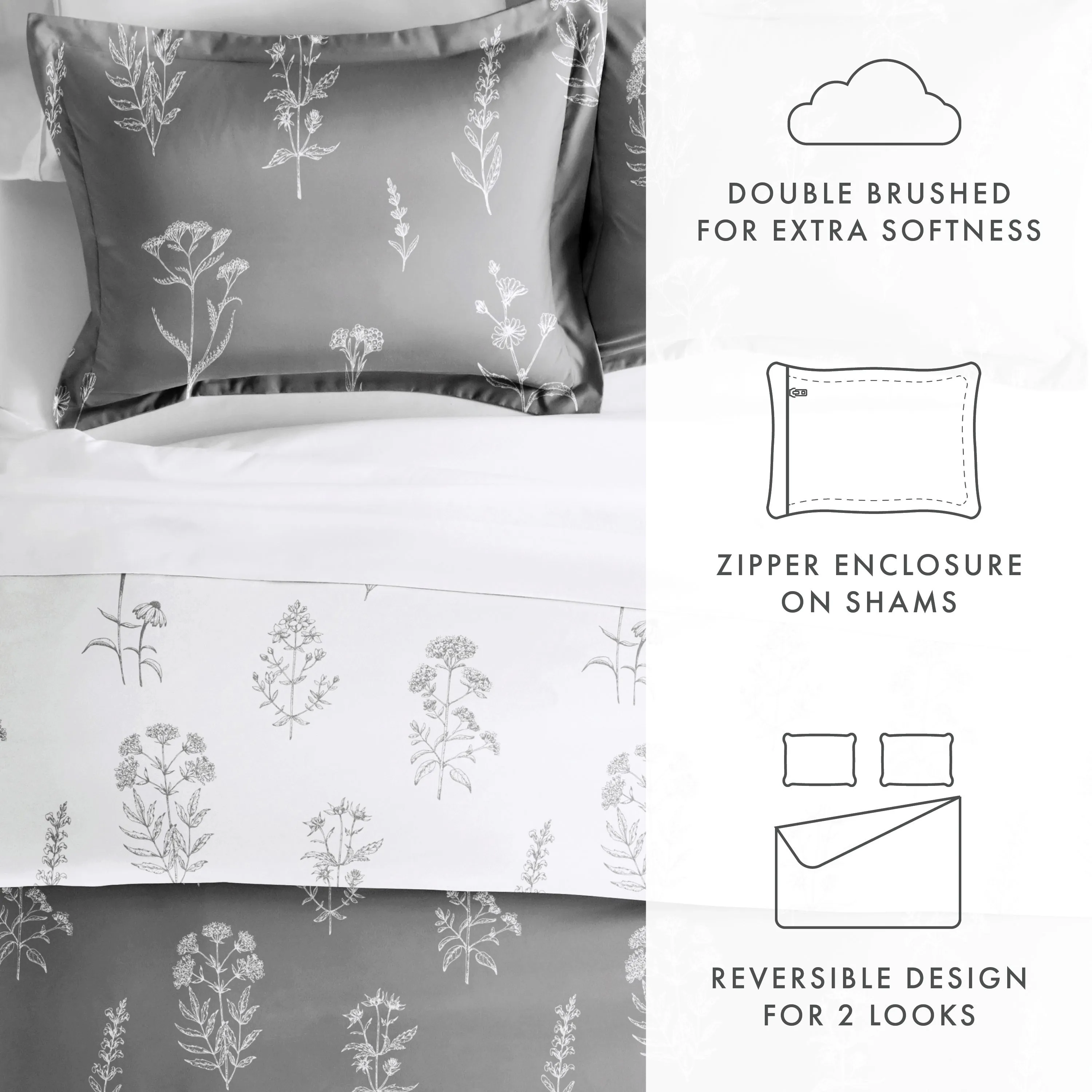 Sale - Pattern 3-Piece Duvet Cover Set