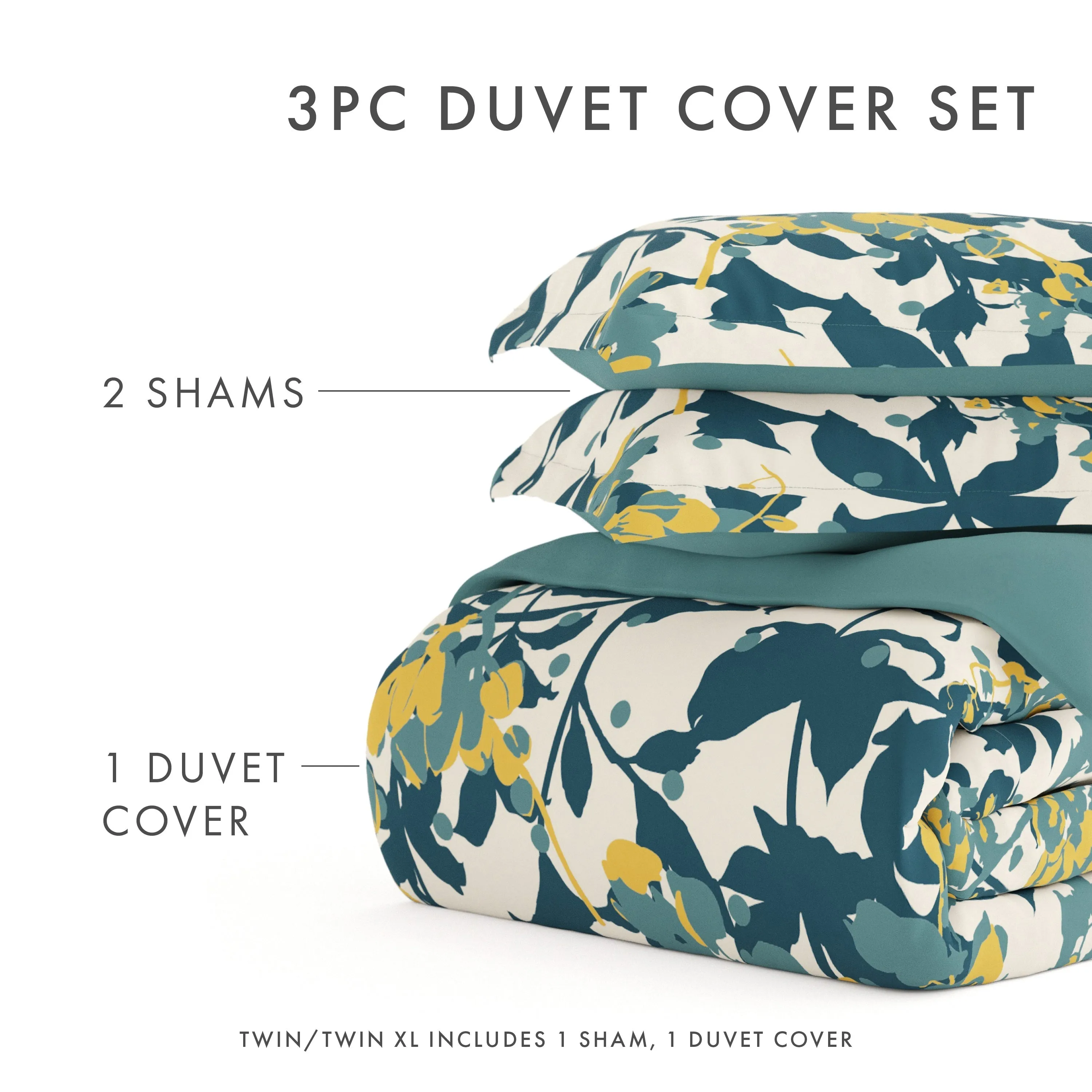 Sale - Pattern 3-Piece Duvet Cover Set