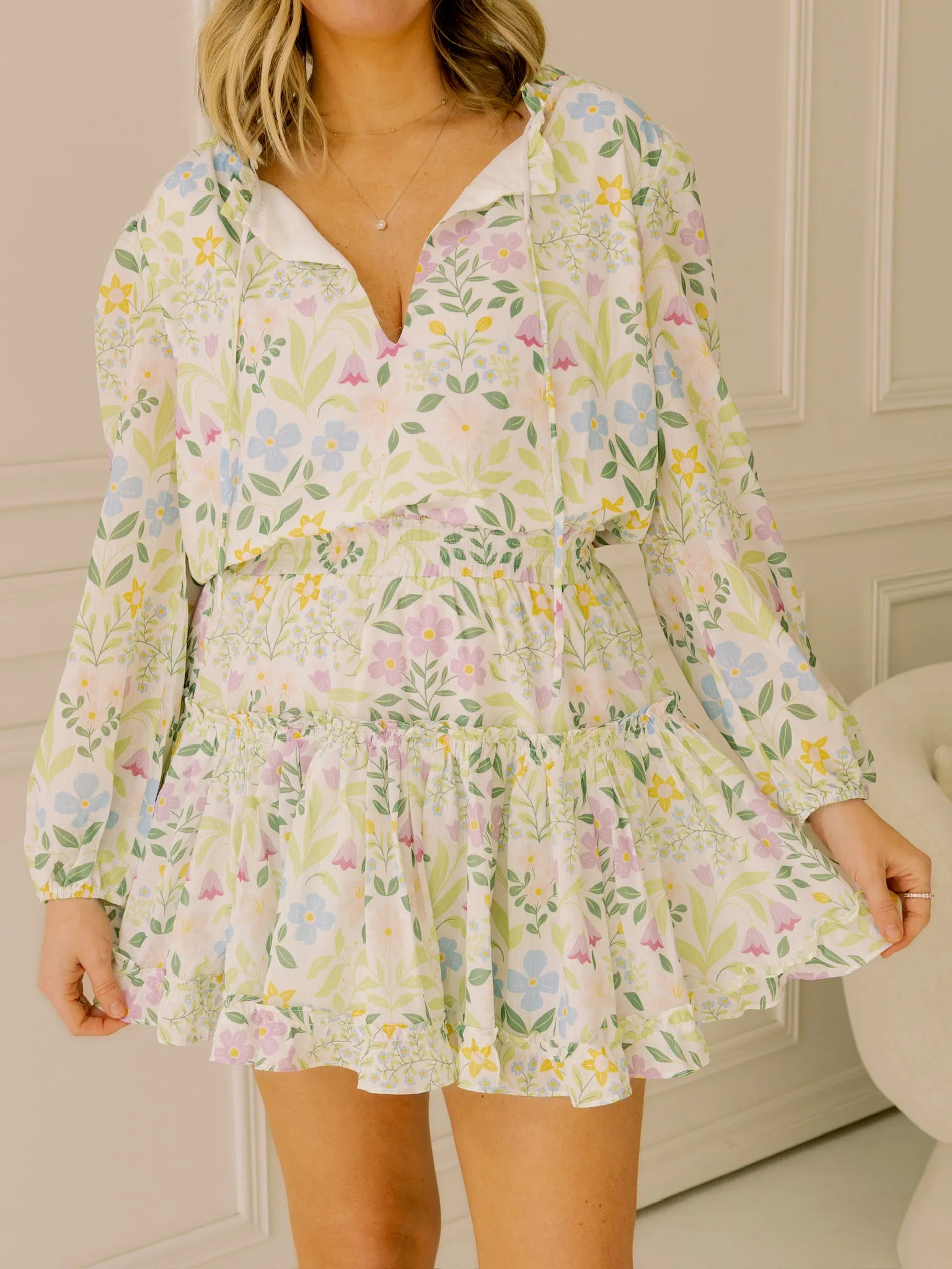 Sincerely Ours Freya Dress in Wildflower
