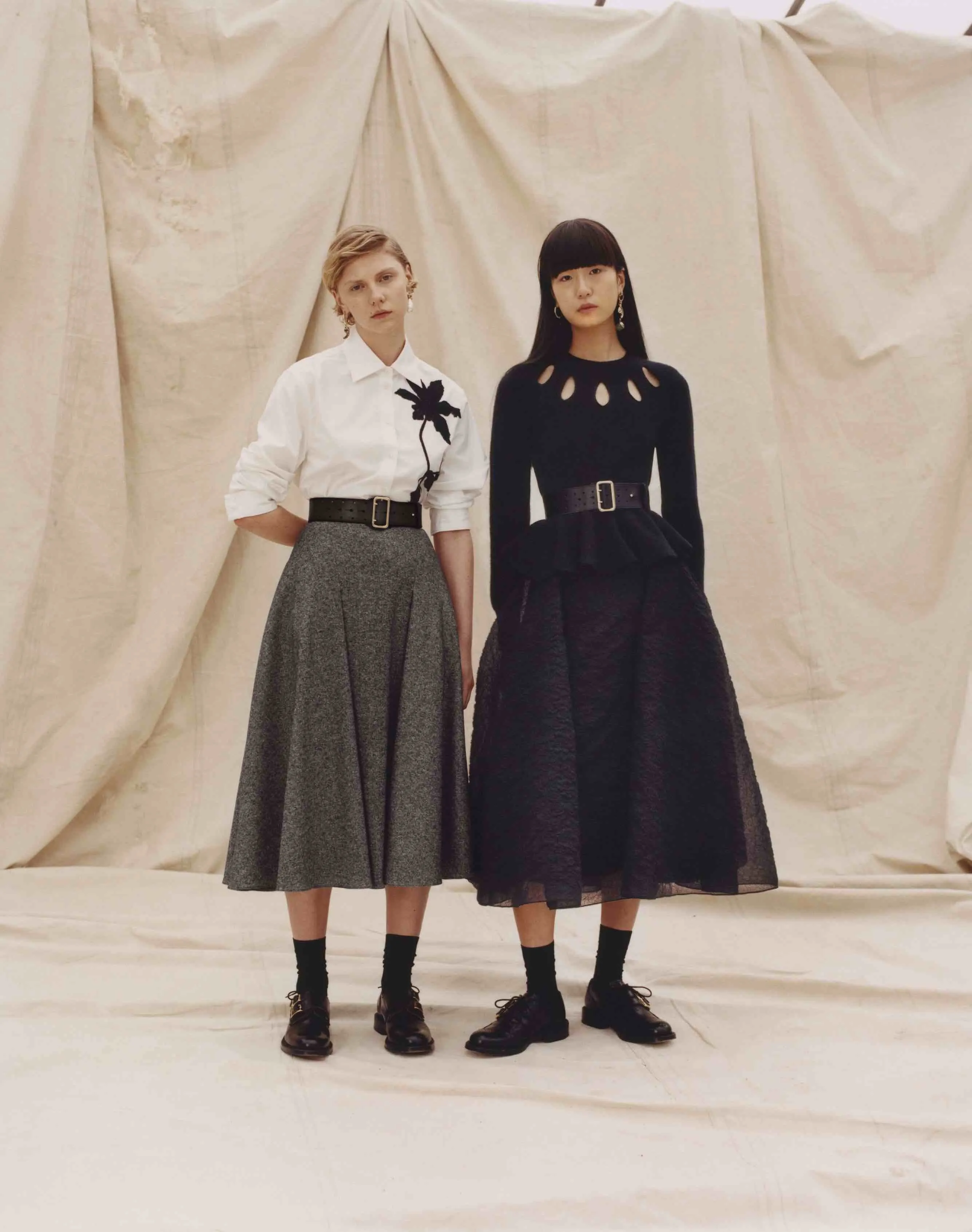 Sonya Skirt Organza Cloque