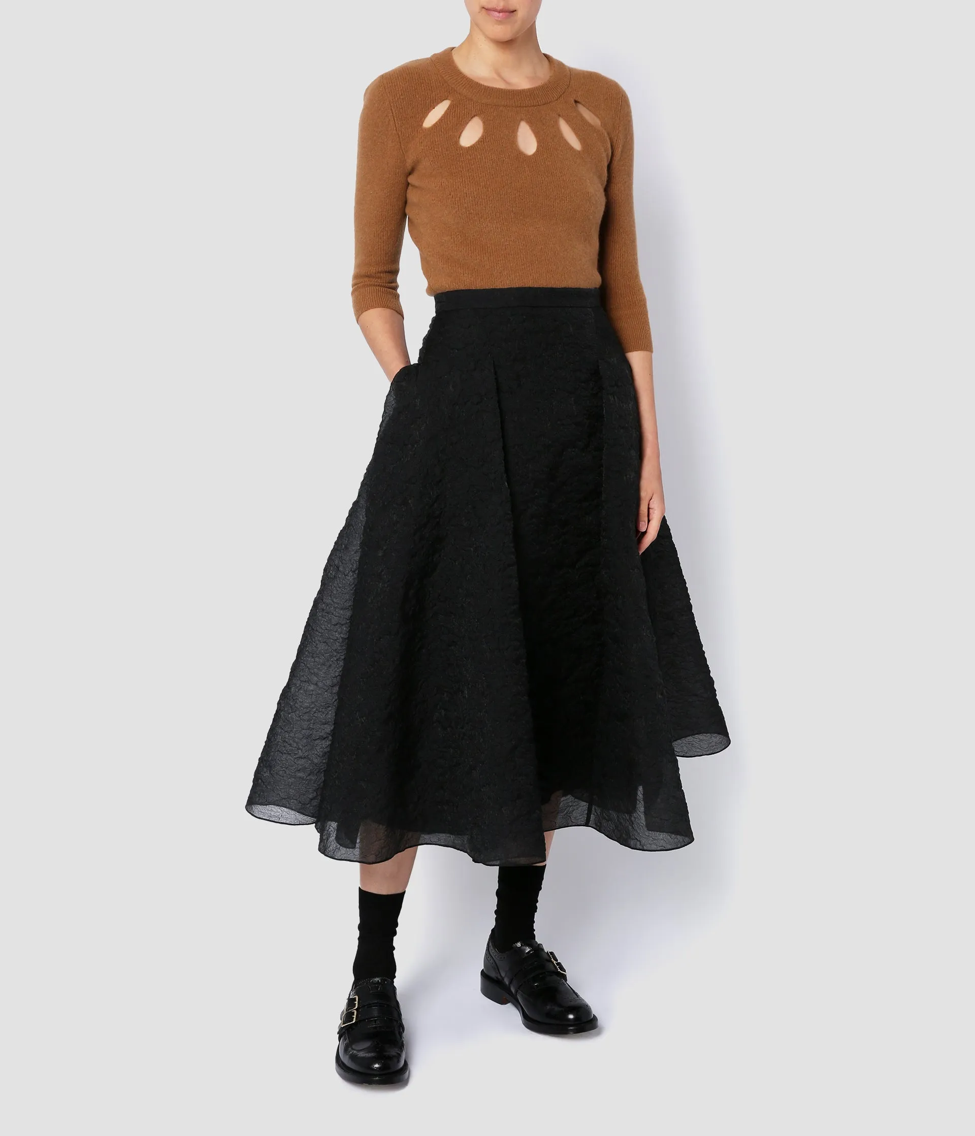Sonya Skirt Organza Cloque