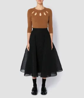 Sonya Skirt Organza Cloque