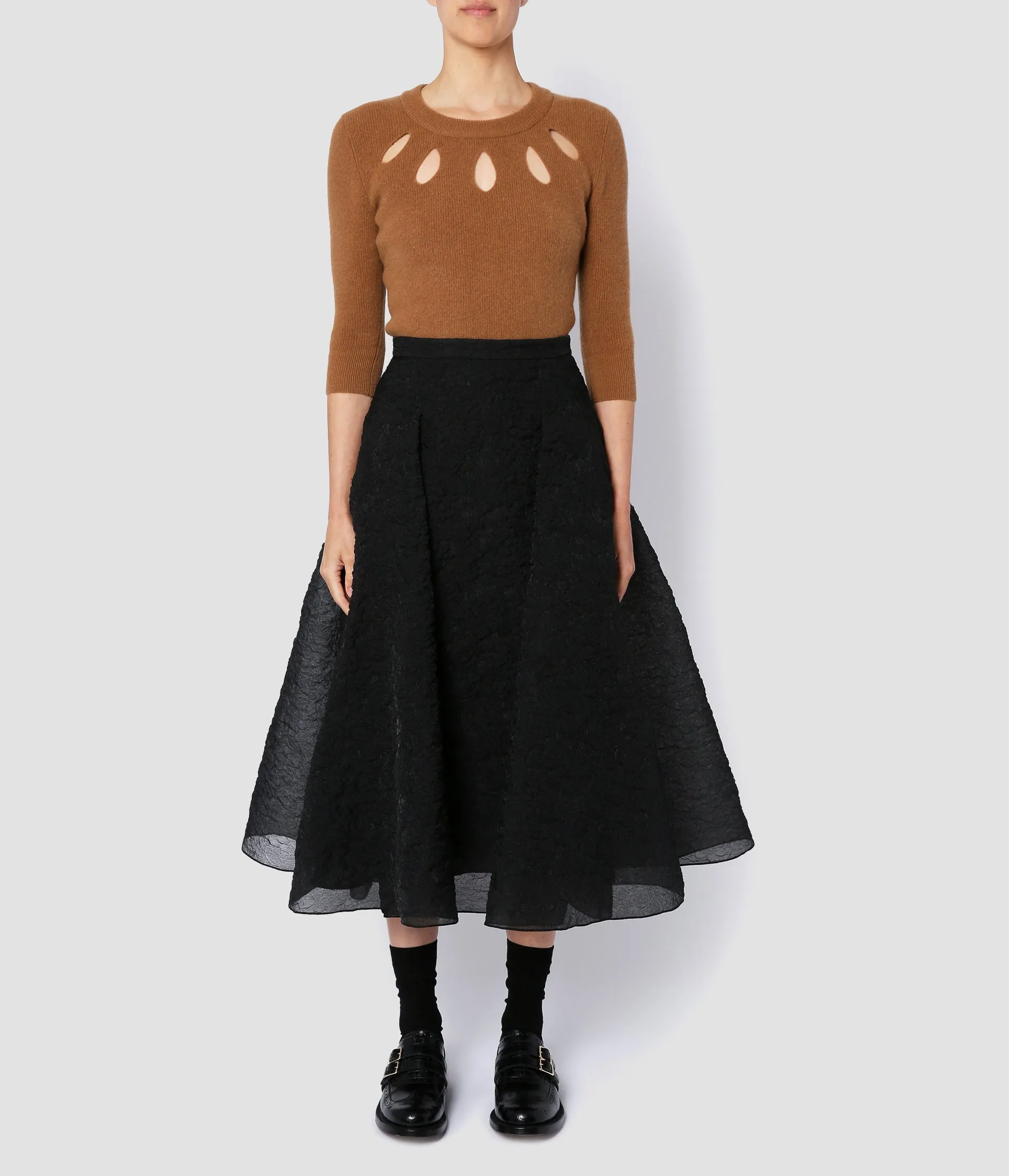Sonya Skirt Organza Cloque