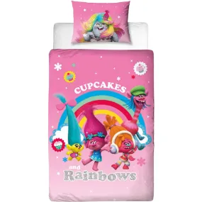 TROLLS Single Bed Quilt Cover Set - Dreams Panel
