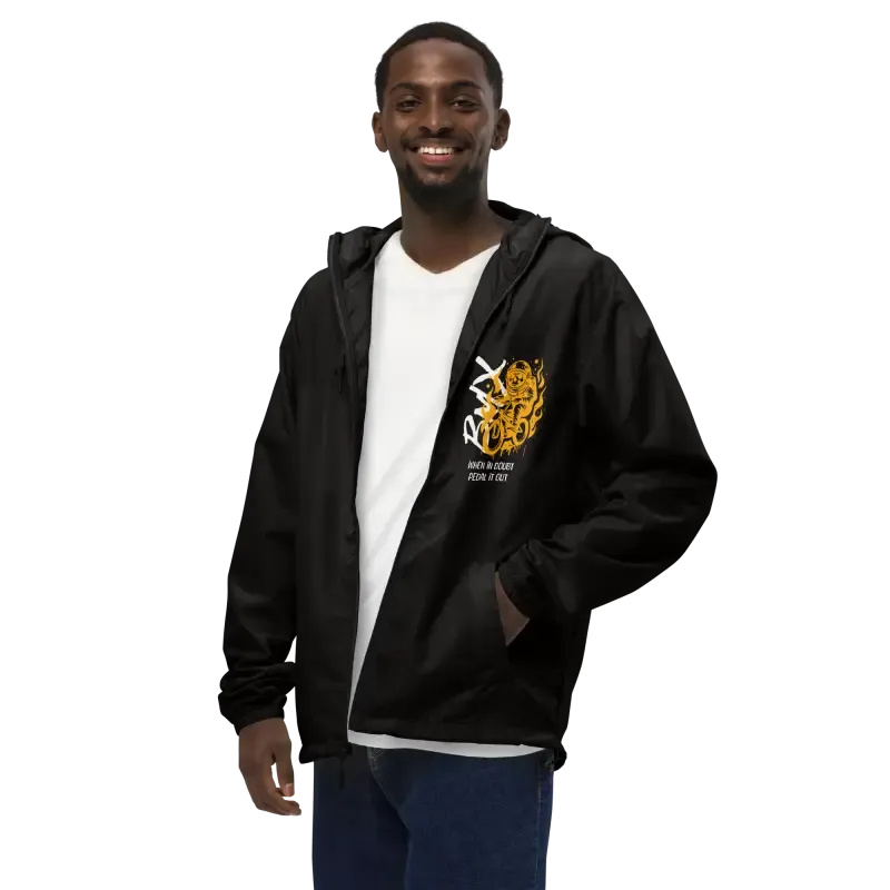 Unisex Lightweight Zip Windbreaker for Wind Chasers