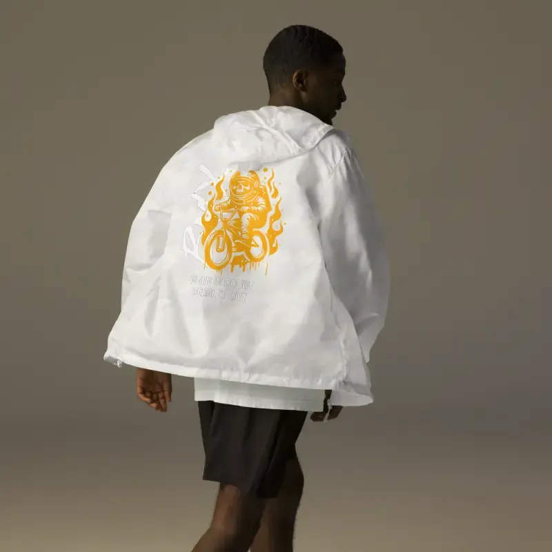 Unisex Lightweight Zip Windbreaker for Wind Chasers