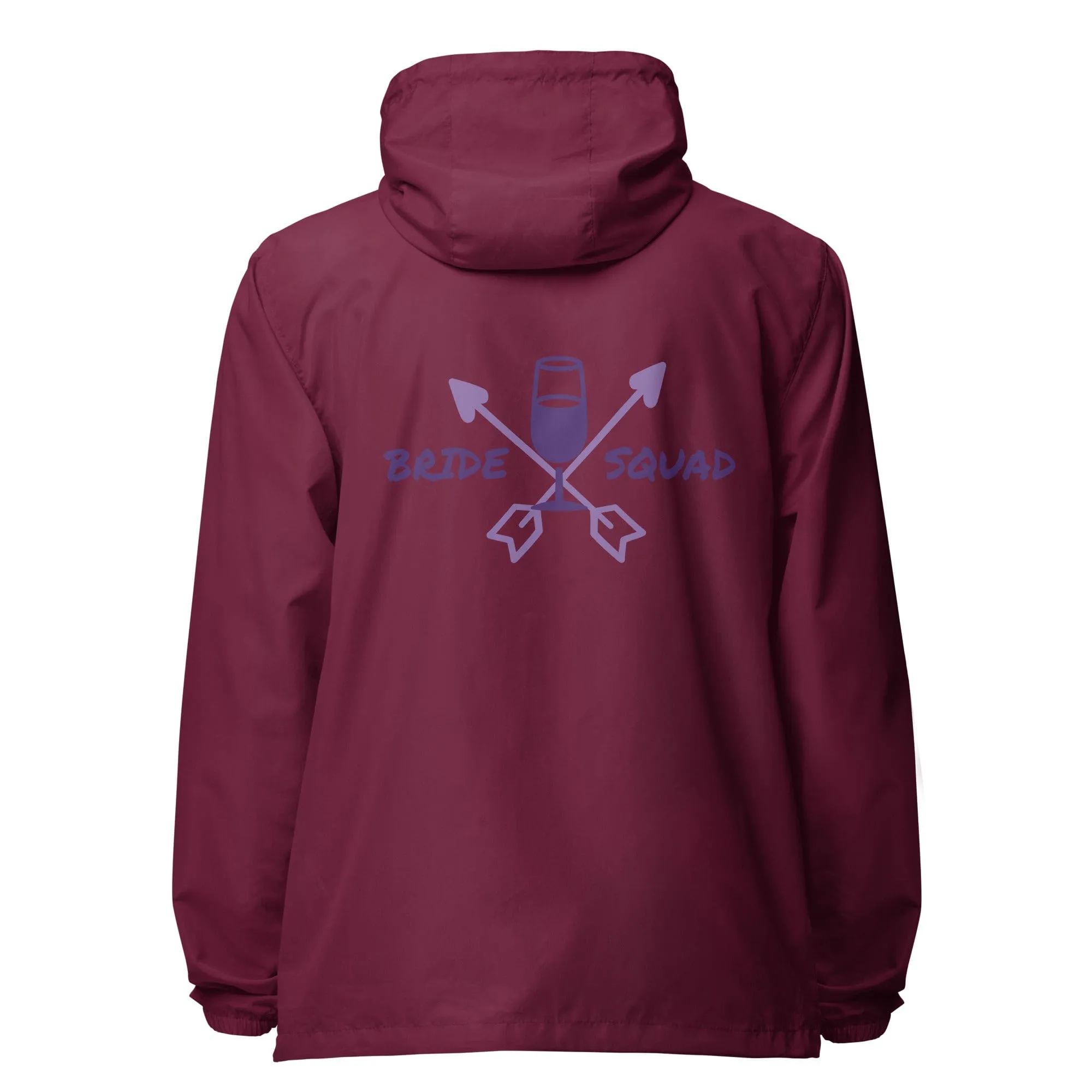 Unisex Personalized Lightweight Zip up Windbreaker Bridesmaid Gift Graduation Gift Greek Sorority