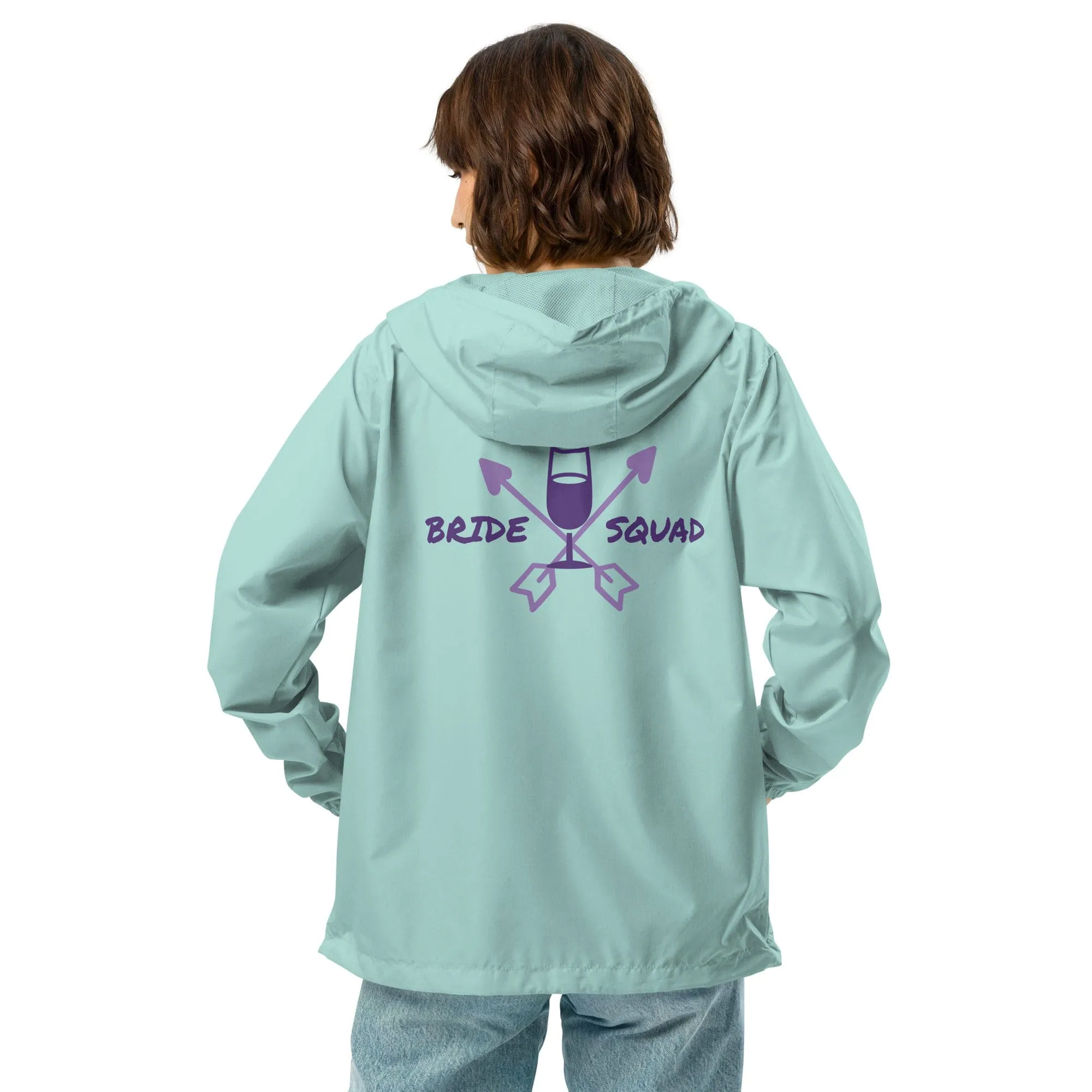 Unisex Personalized Lightweight Zip up Windbreaker Bridesmaid Gift Graduation Gift Greek Sorority