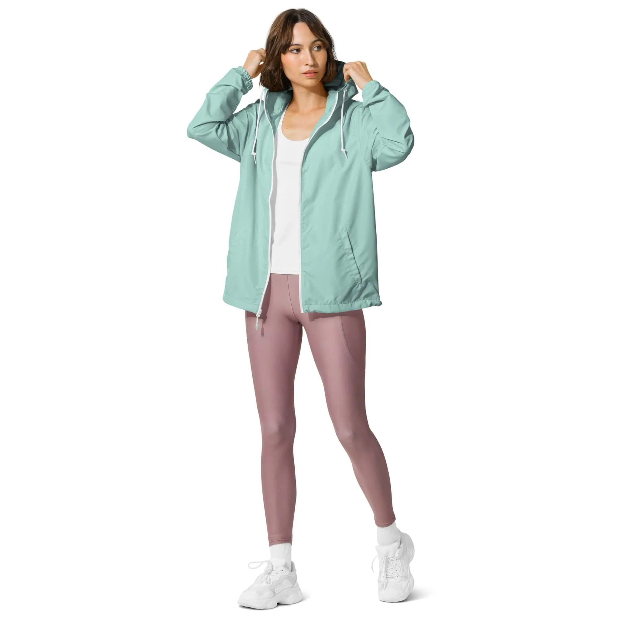 Unisex Personalized Lightweight Zip up Windbreaker Bridesmaid Gift Graduation Gift Greek Sorority